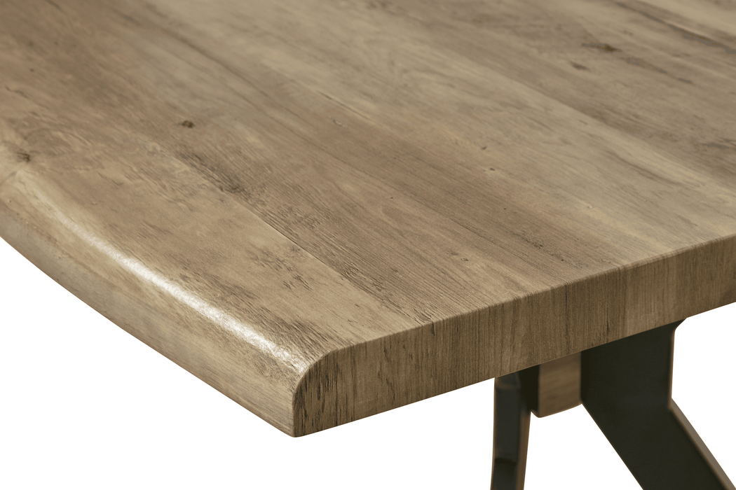 Eettafel free edge - boomstam