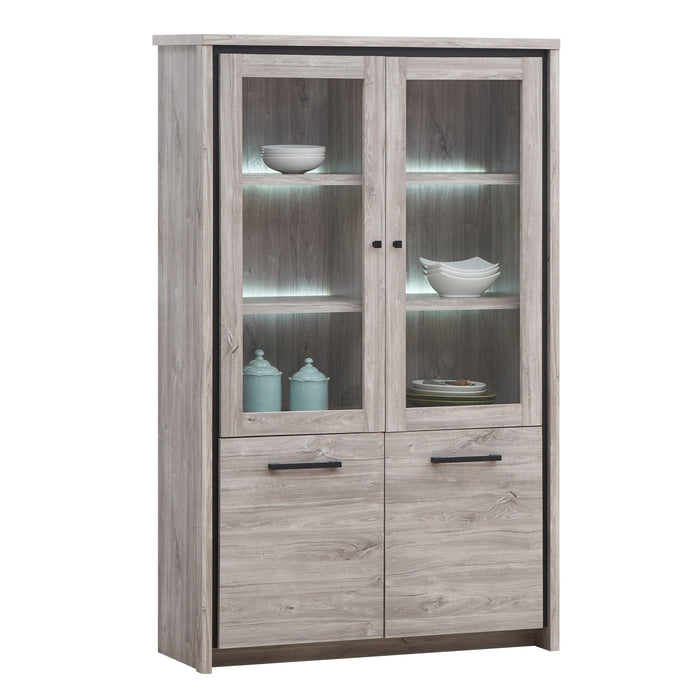 Glaskast Andreas - Vitrine - Meubelen Robbrecht