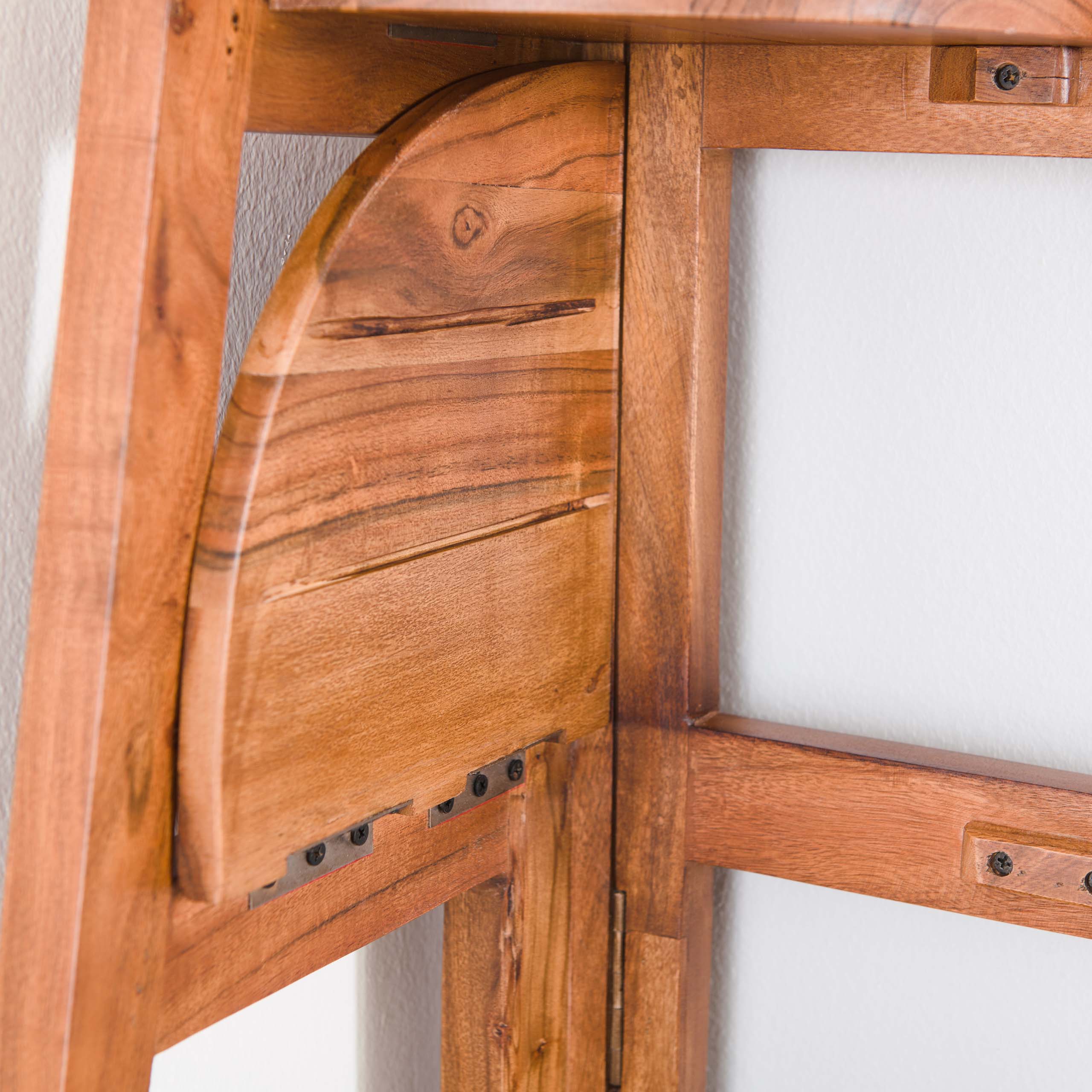 Hoekrek Angle / Massief acacia zand – afbeelding 3