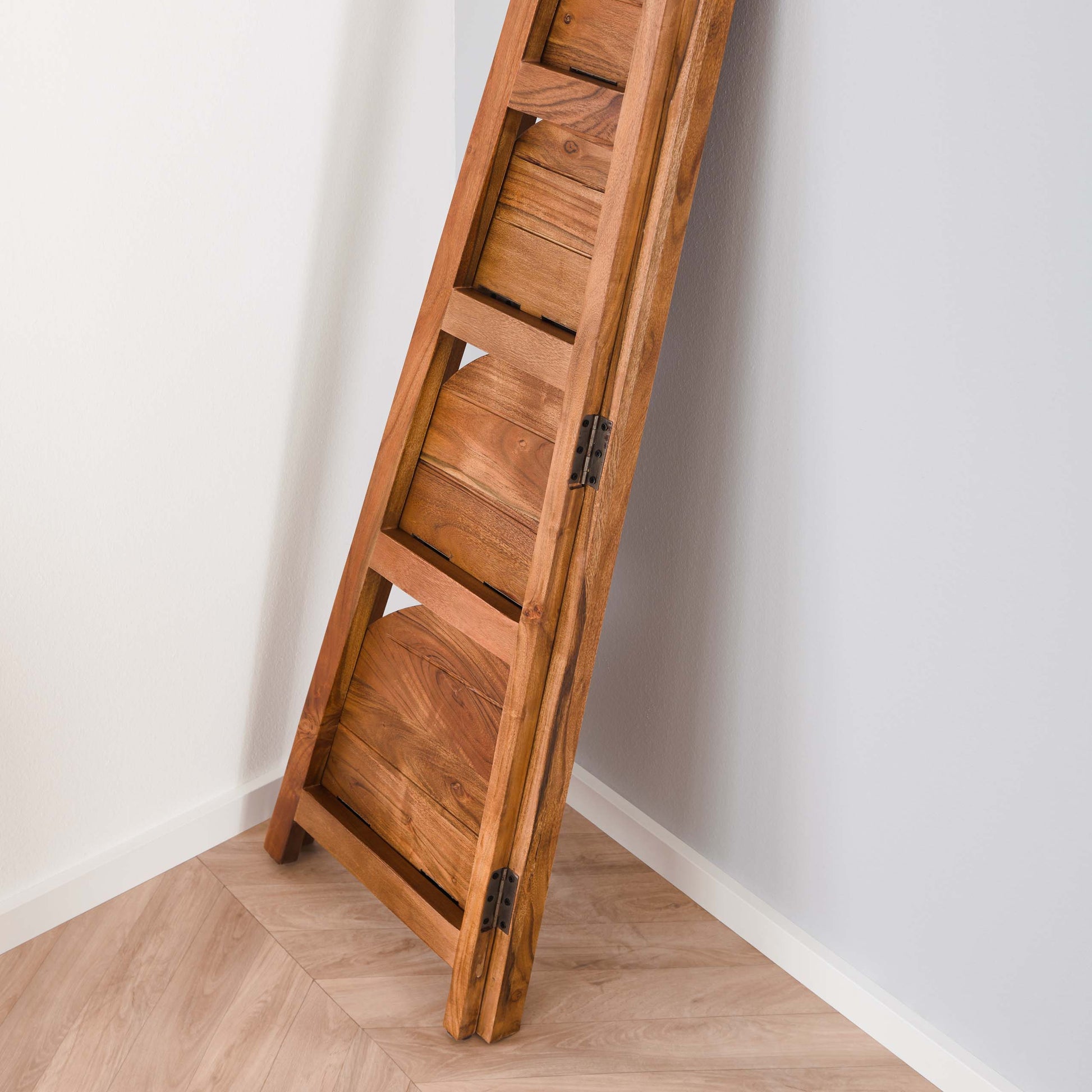 Hoekrek Angle / Massief acacia zand – afbeelding 4