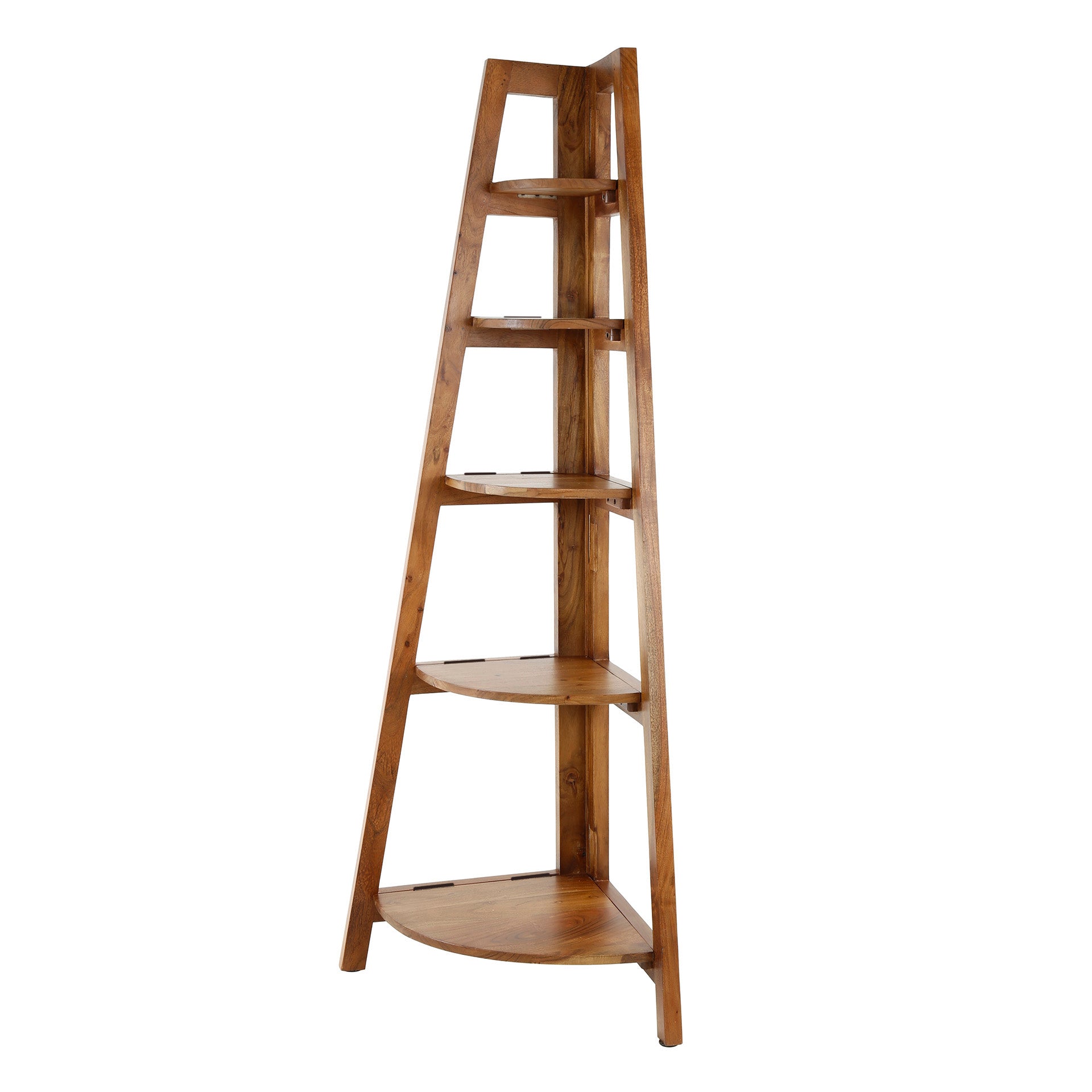 Hoekrek Angle / Massief acacia zand – afbeelding 5
