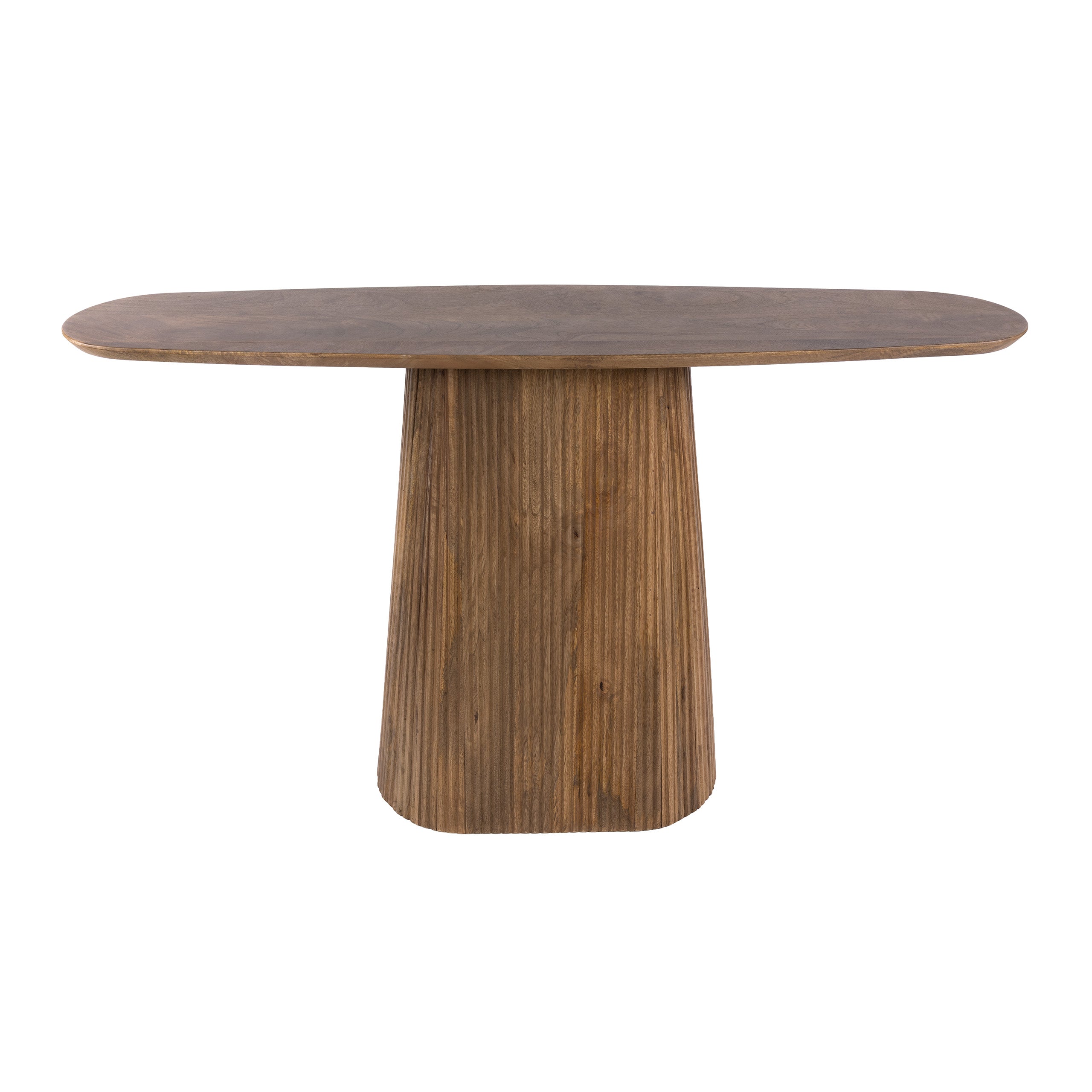 Haltafel Wave / Massief mango zand – afbeelding 2