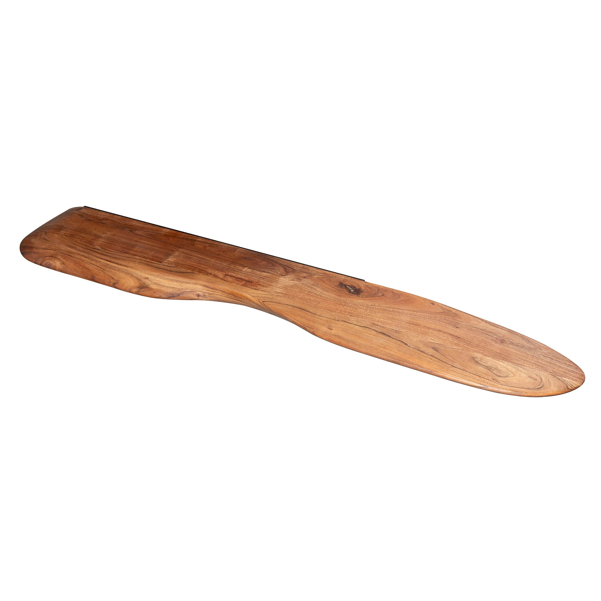 Wandplank Organic 120cm / Massief acacia – afbeelding 4