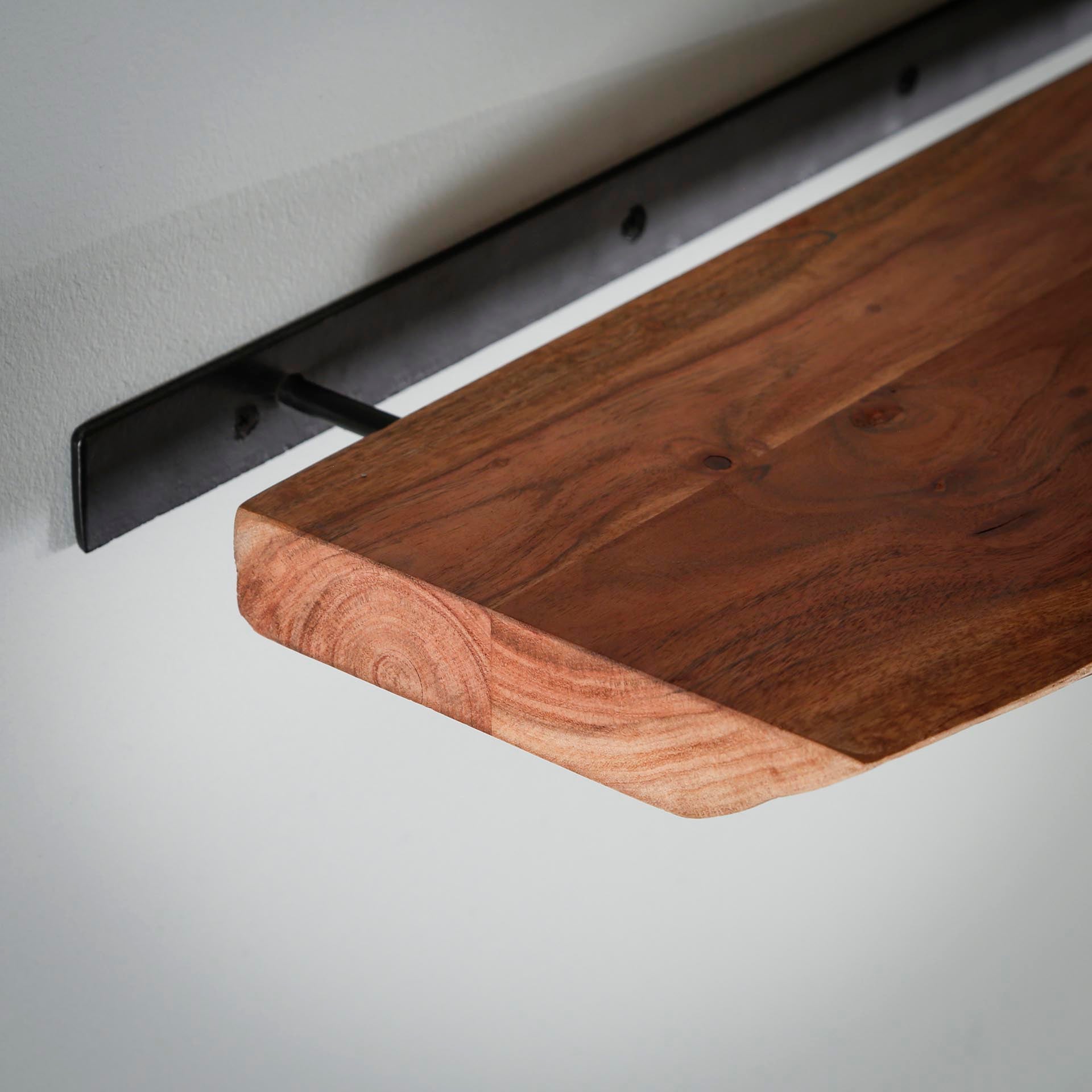 Wandplank Edge 60cm / Massief acacia – afbeelding 3