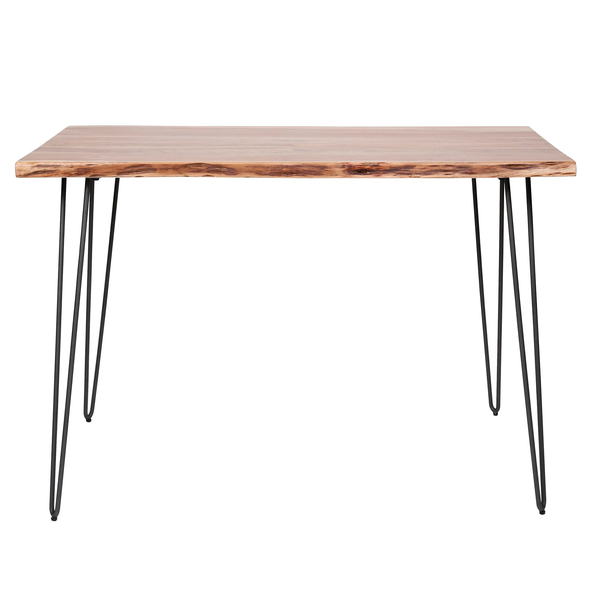 Bartafel Edge 130cm / Massief acacia – afbeelding 7