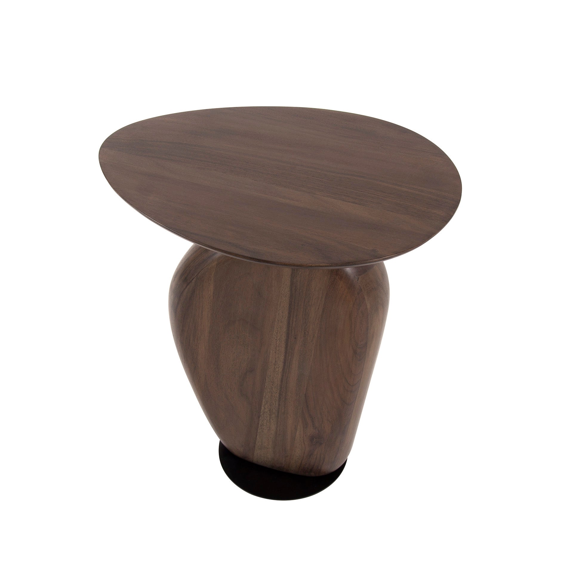 Bijzettafel Art Solid / Massief acacia glaze brown – afbeelding 6