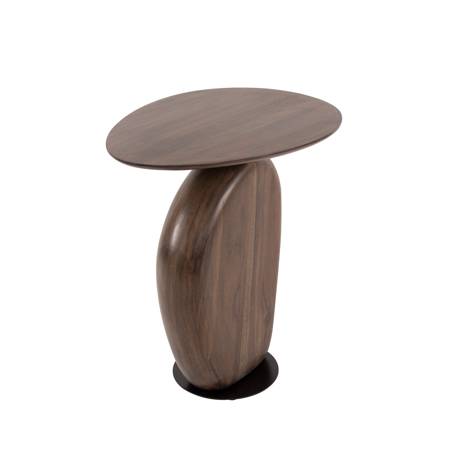 Bijzettafel Art Solid / Massief acacia glaze brown – afbeelding 7