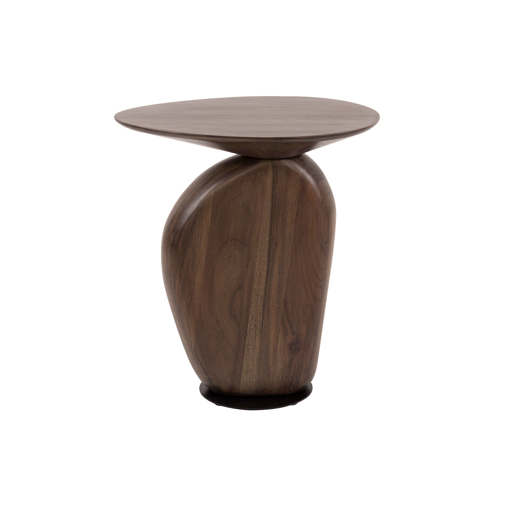 Bijzettafel Art Solid / Massief acacia glaze brown – afbeelding 5
