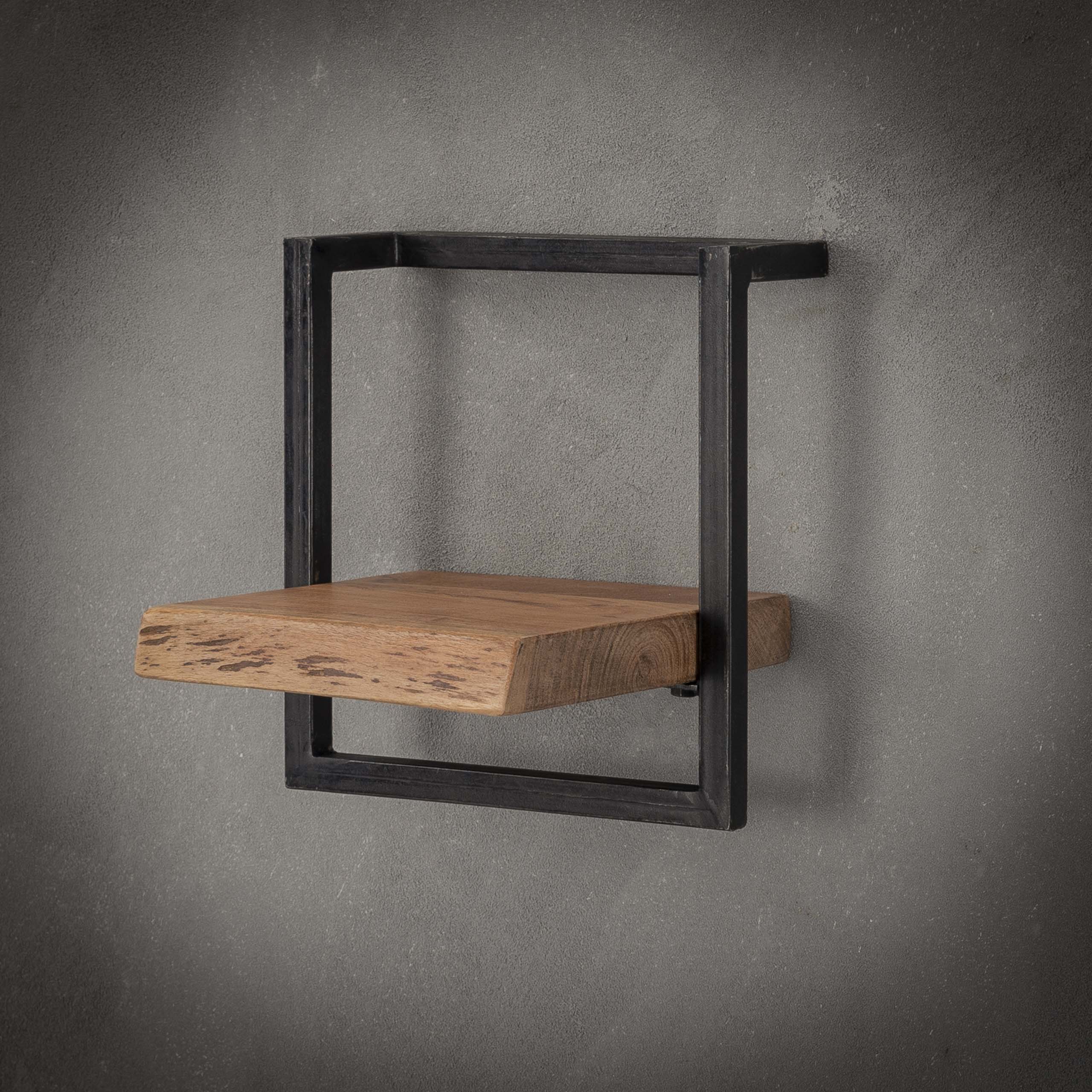 Wandplank Edge Frame 30cm / Massief acacia – afbeelding 1