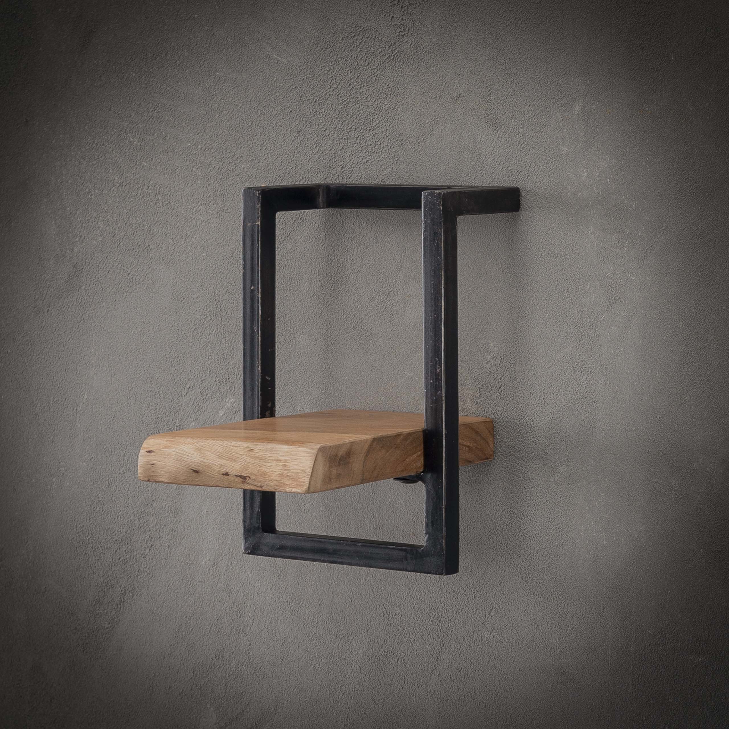Wandplank Edge Frame 30cm / Massief acacia – afbeelding 2