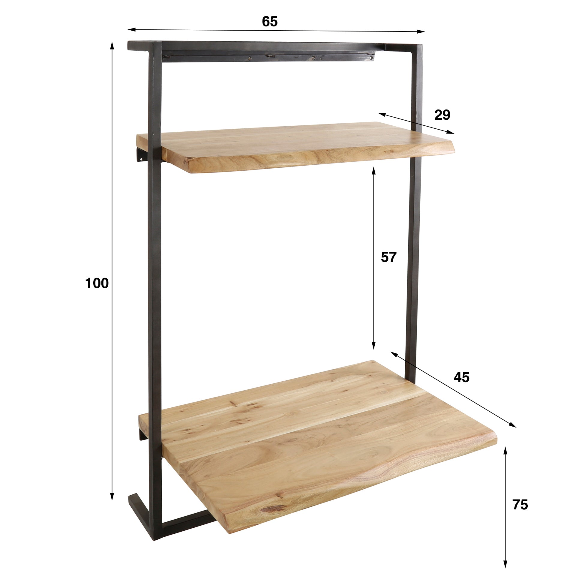 Bureau Air Solid / Massief acacia – afbeelding 5