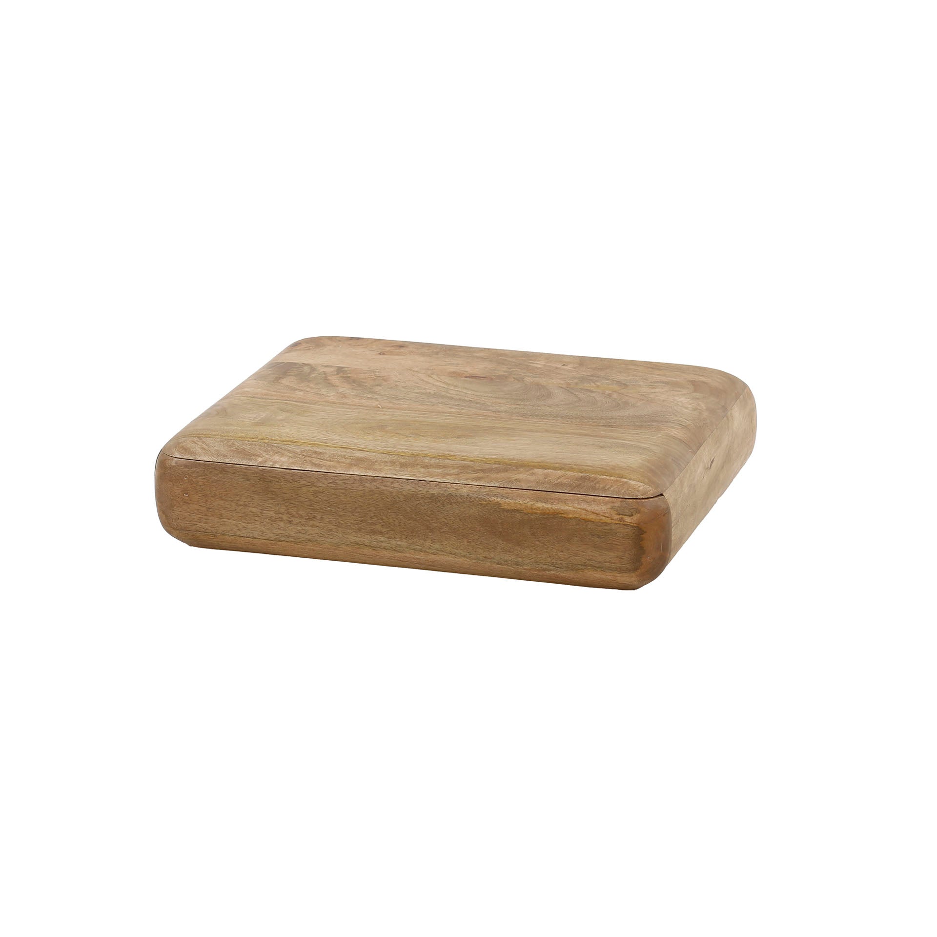 Nachtkastje Sleek zwevend 1 lade / Massief mango zand – afbeelding 4