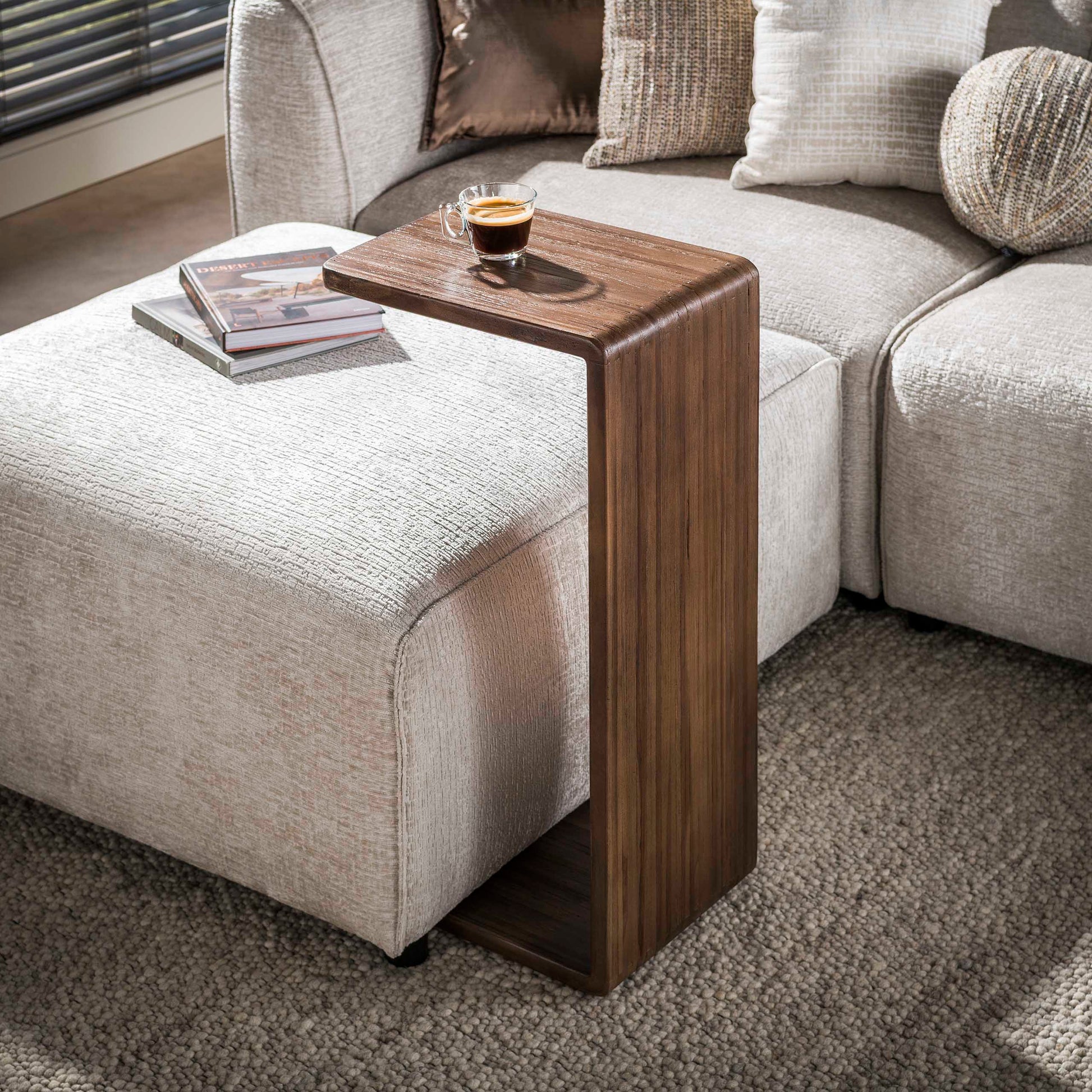 Overzettafel Maya Teak / Massief teak espresso – afbeelding 1
