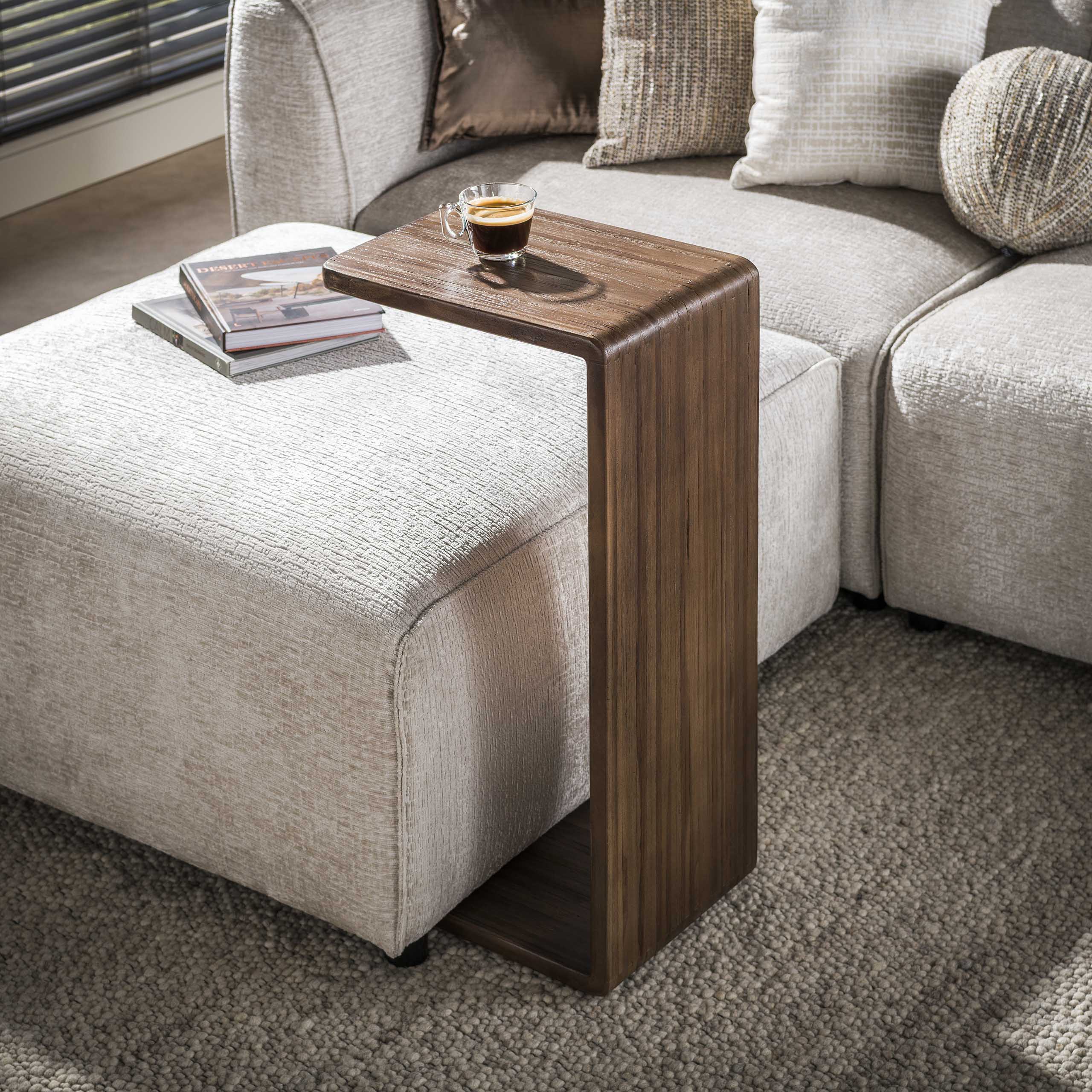 Overzettafel Maya Teak / Massief teak espresso – afbeelding 1