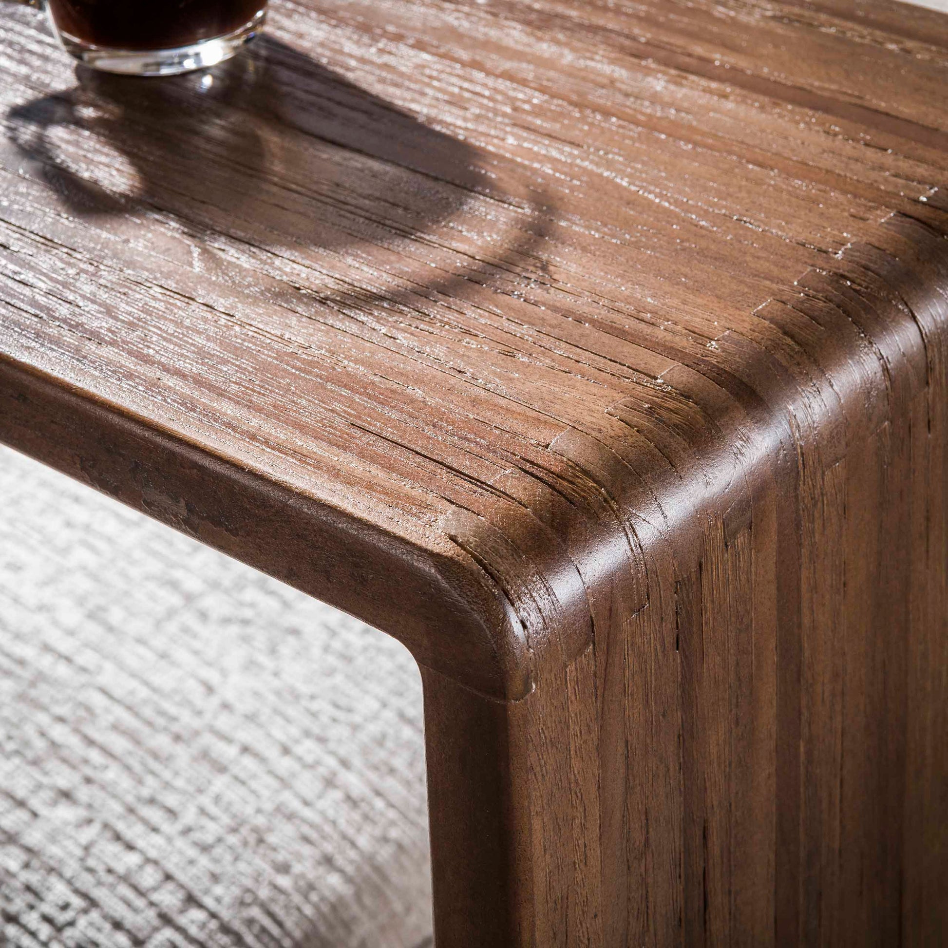 Overzettafel Maya Teak / Massief teak espresso – afbeelding 2