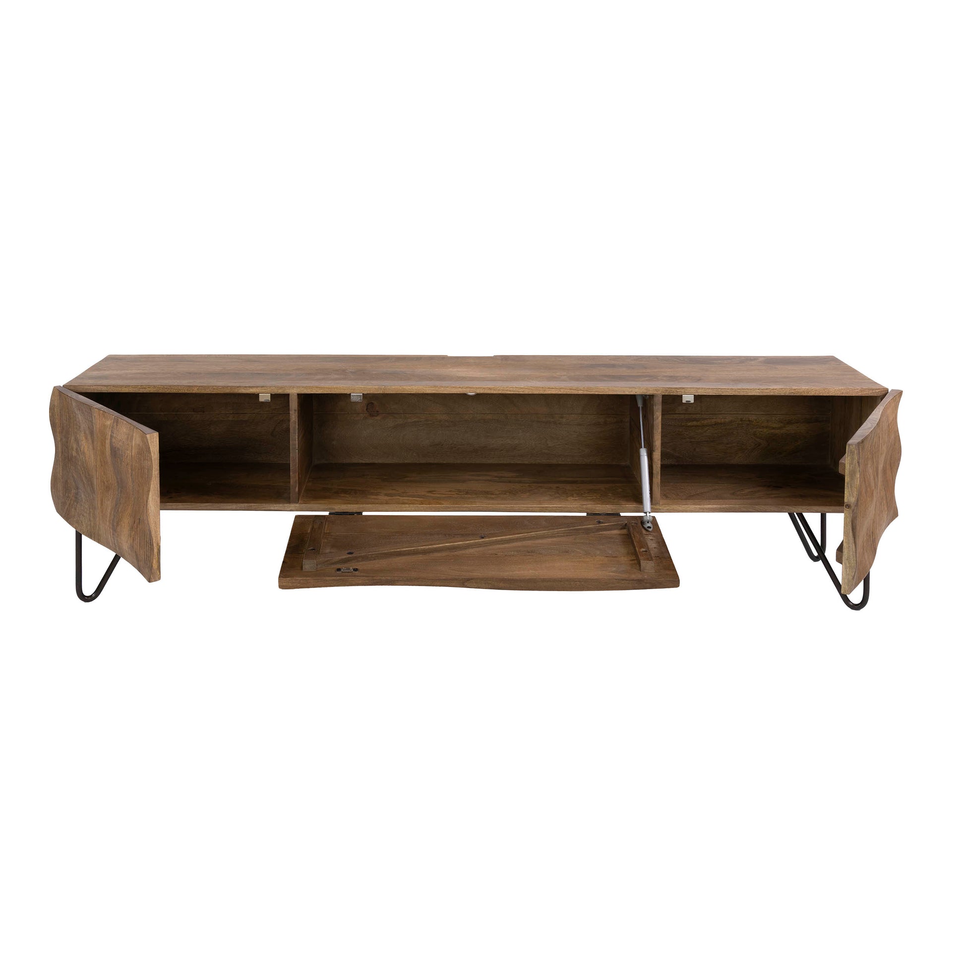 TV-meubel Ocean / Massief mango zand – afbeelding 8