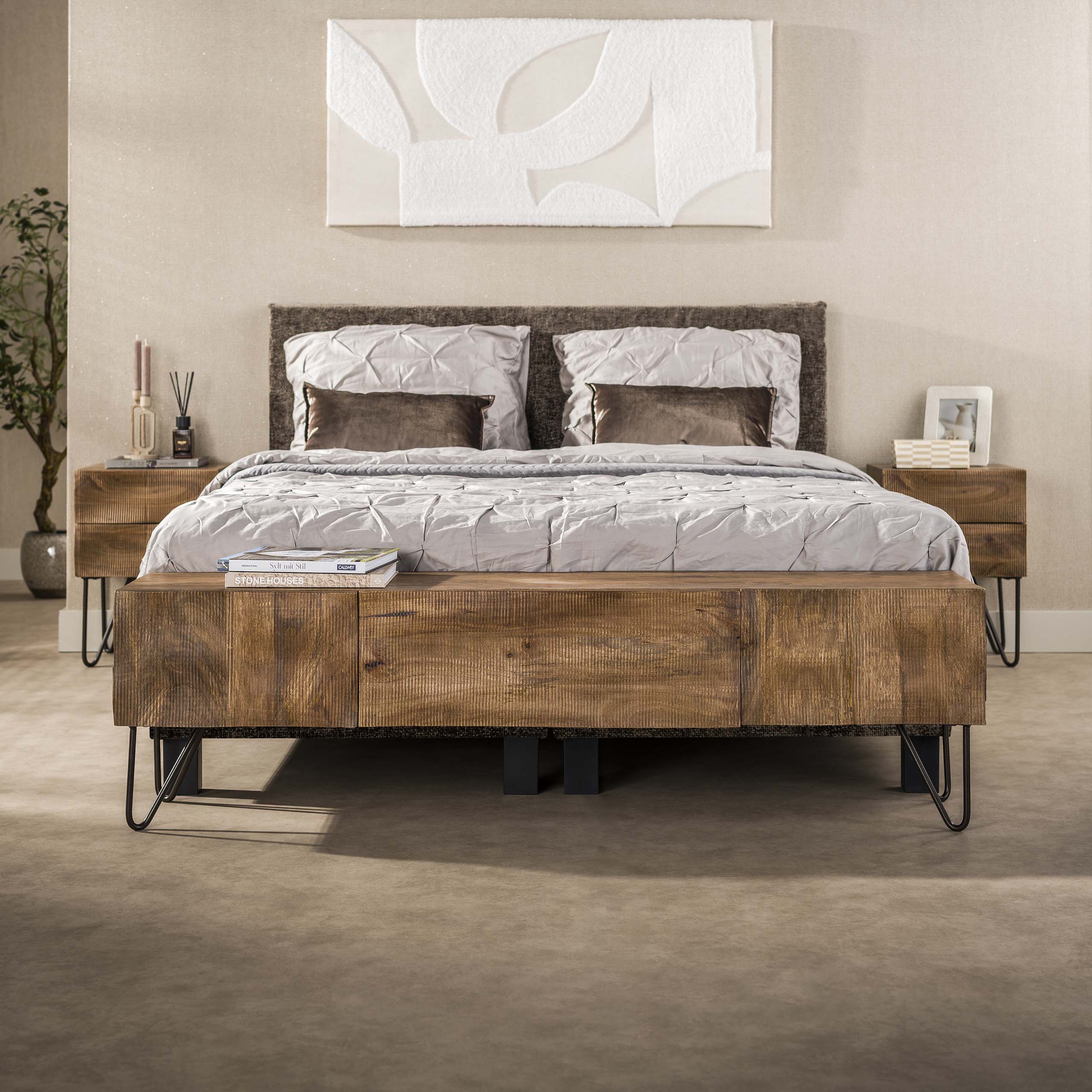 TV-meubel Ocean / Massief mango zand – afbeelding 4