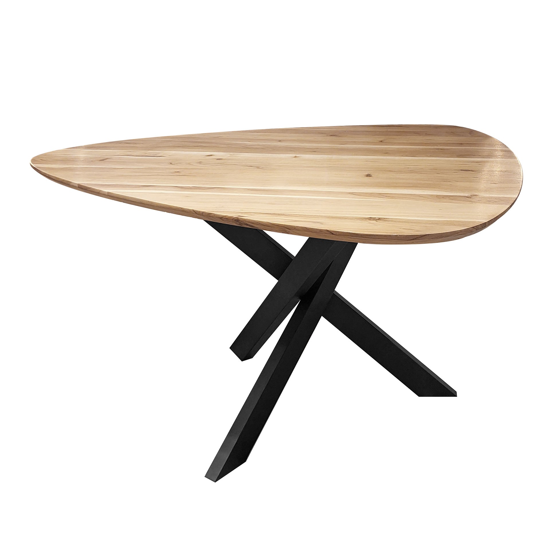 Eettafel Triangle 135x135cm / Massief acacia – afbeelding 5