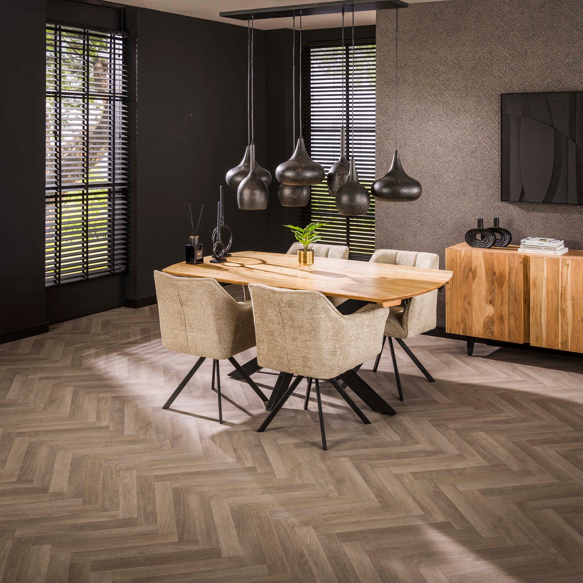 Eettafel Extend 175/275cm / Massief acacia – afbeelding 2