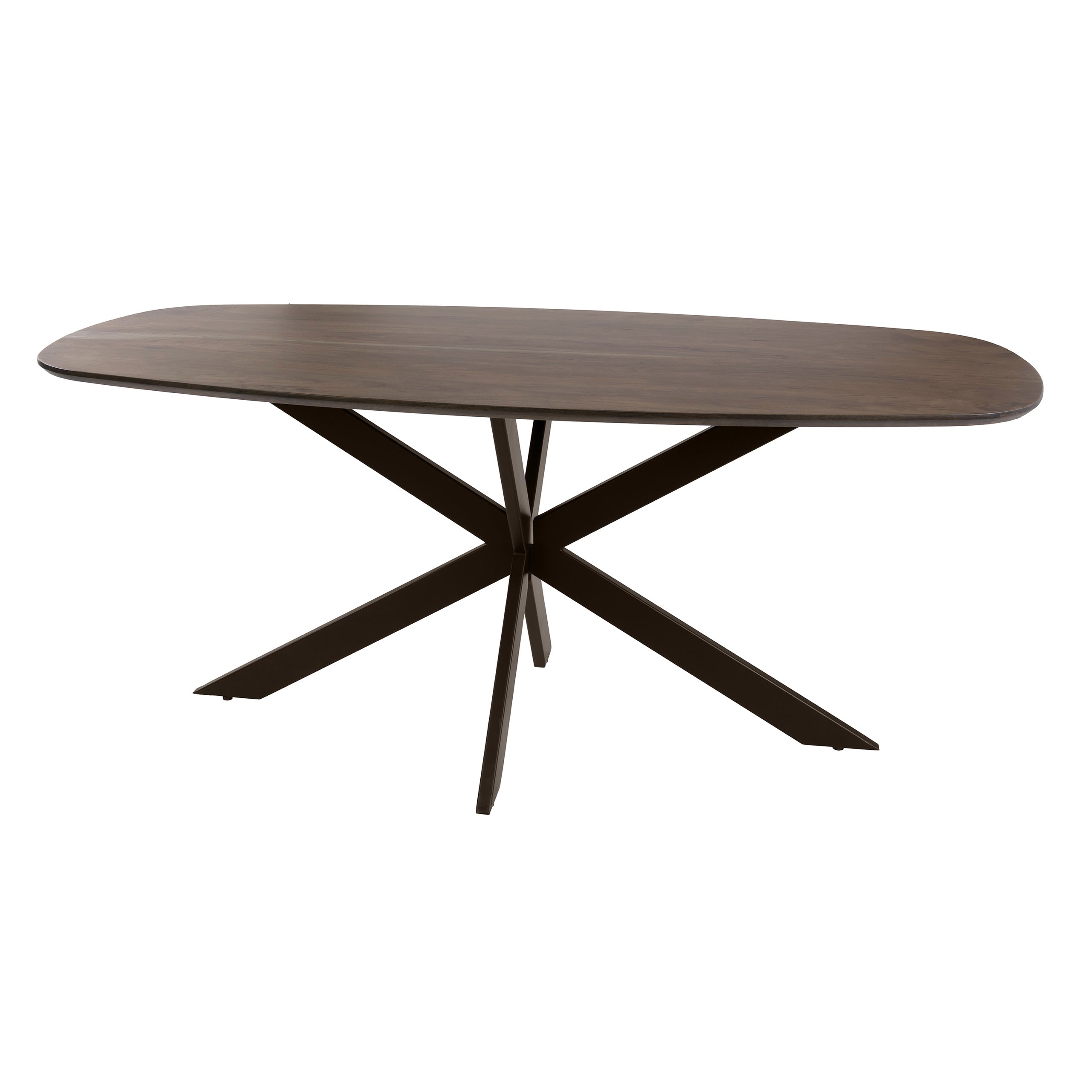 Eettafel Arhus Solid deens ovaal 215cm / Massief acacia – afbeelding 6