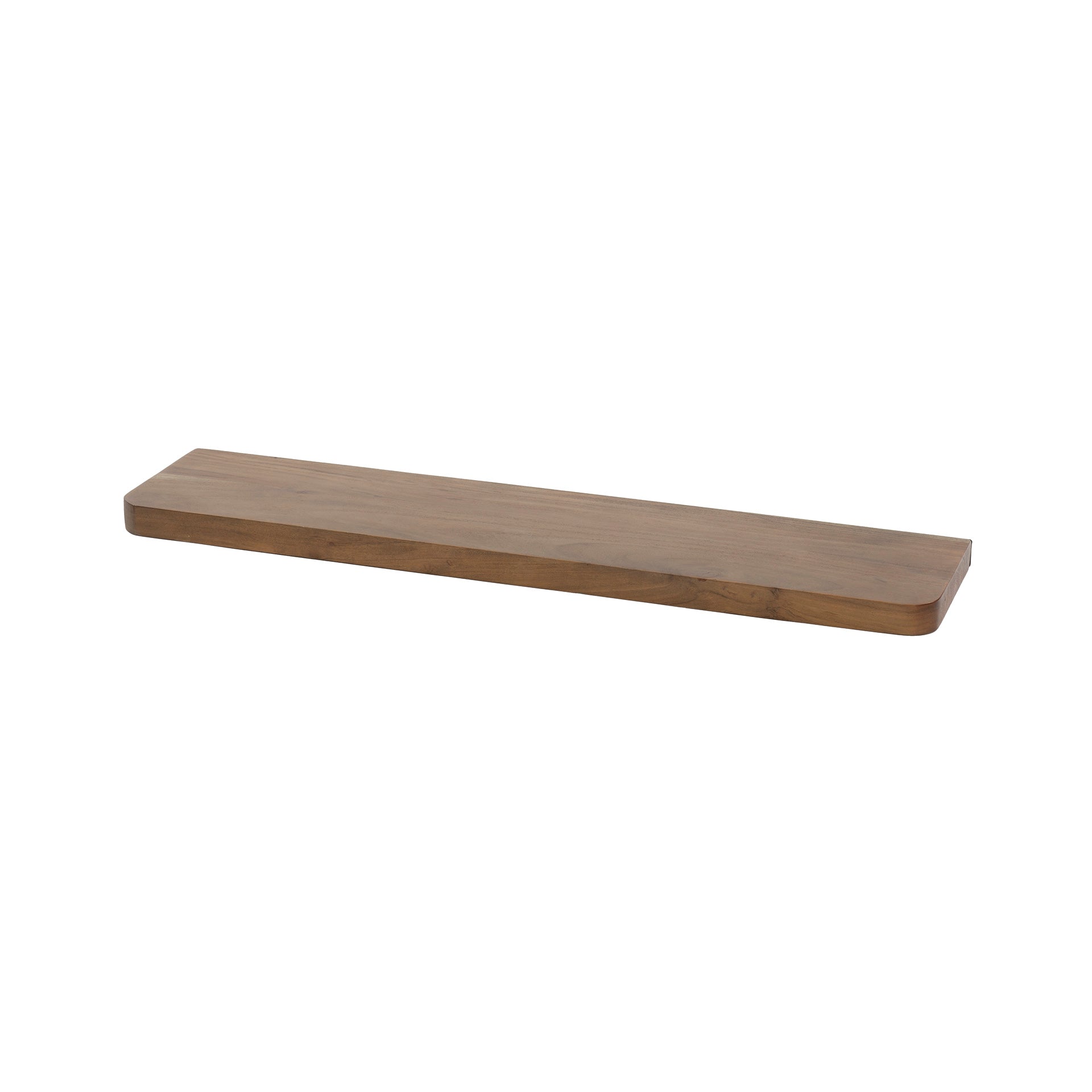Wandplank Carve 90cm / Massief acacia bruin – afbeelding 5
