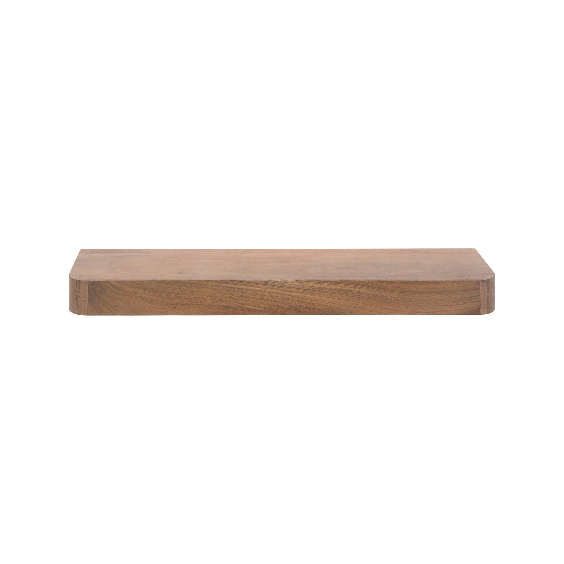 Wandplank Carve 100cm / Massief acacia bruin – afbeelding 3