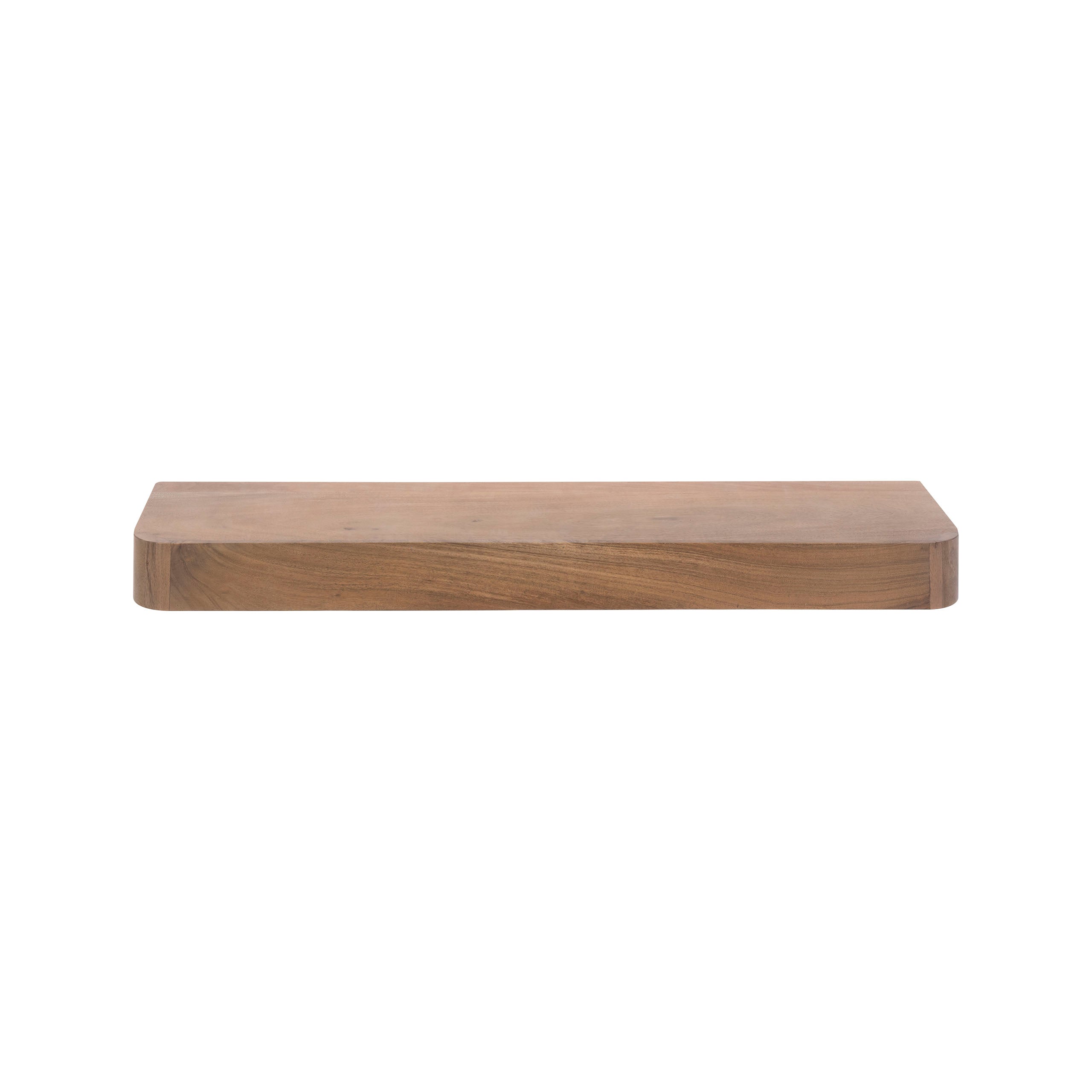 Wandplank Carve 100cm / Massief acacia bruin – afbeelding 3