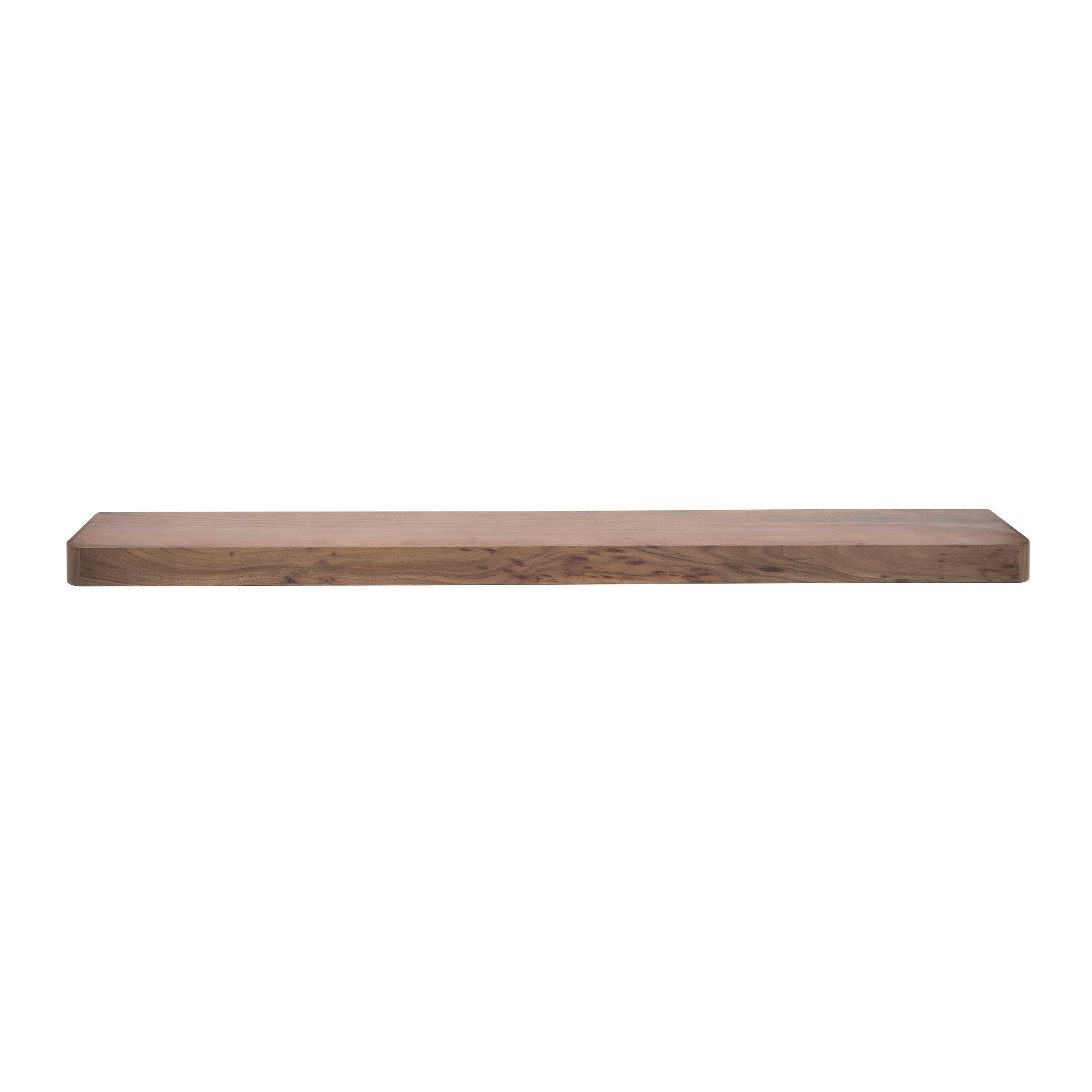 Wandplank Carve 200cm / Massief acacia bruin – afbeelding 3