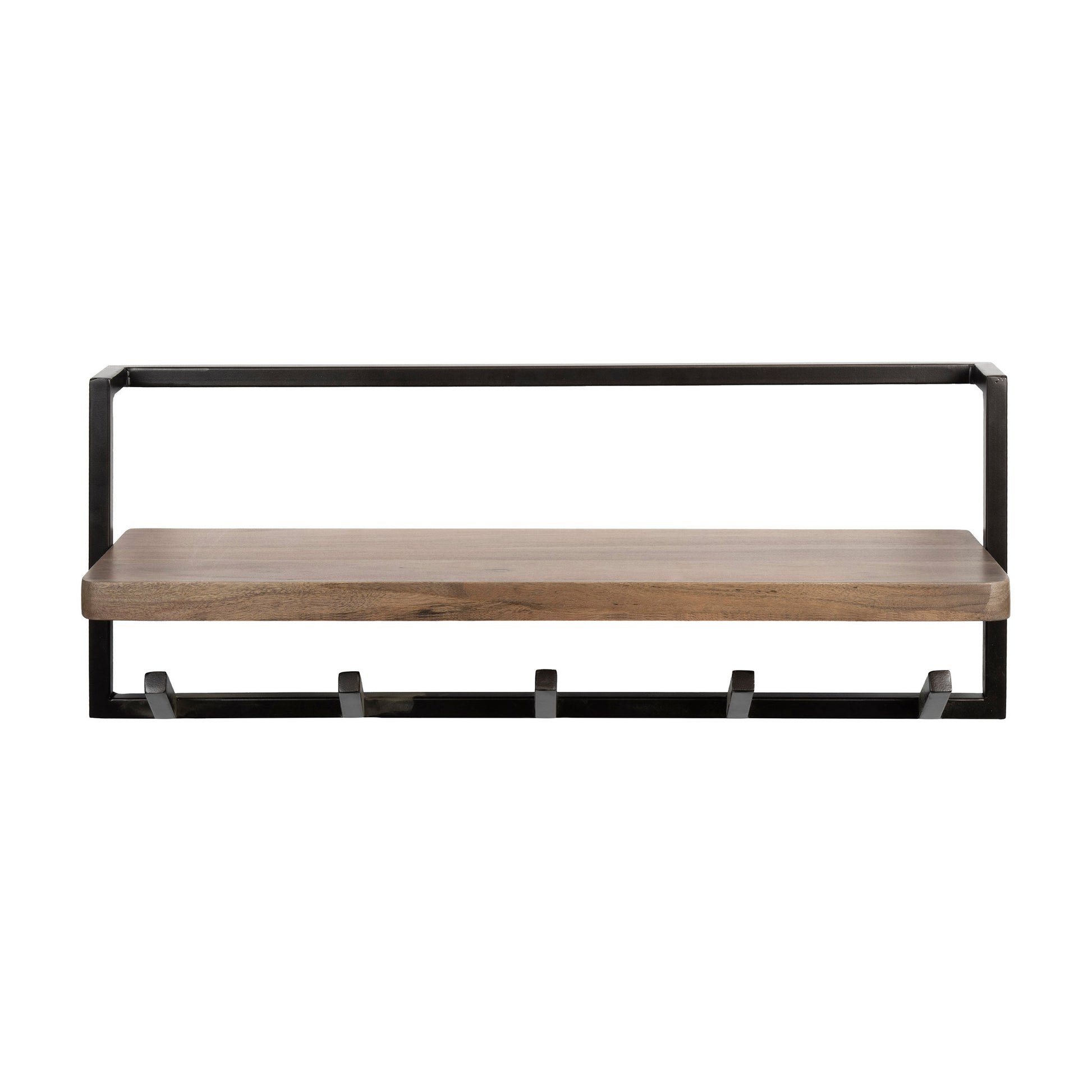 Kapstok Air Pure 6 haken / Massief acacia bruin – afbeelding 4