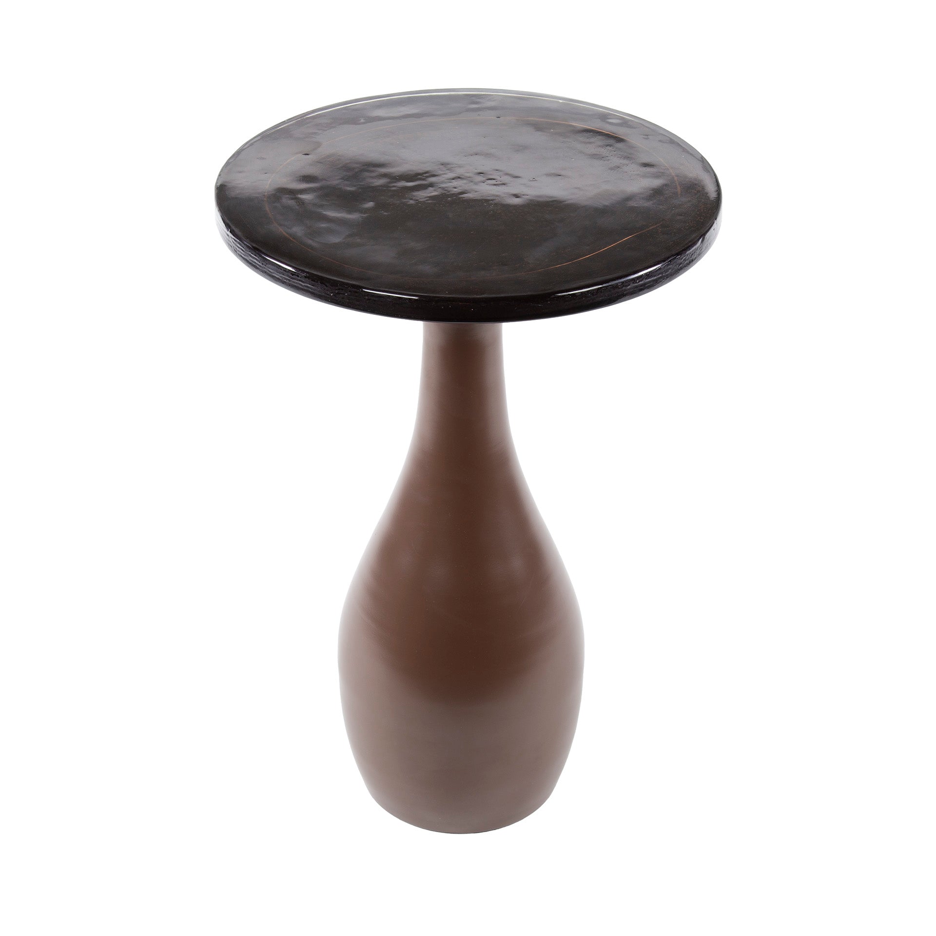 Bijzettafel Eclipse Drop M / Antiek koper – afbeelding 5