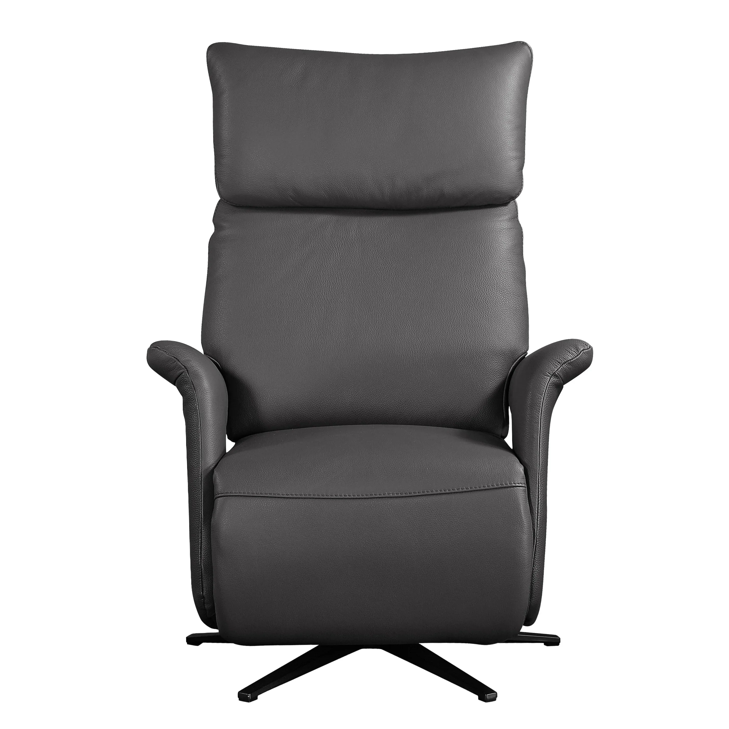 Relax met batterij leder Antraciet - zero gravity