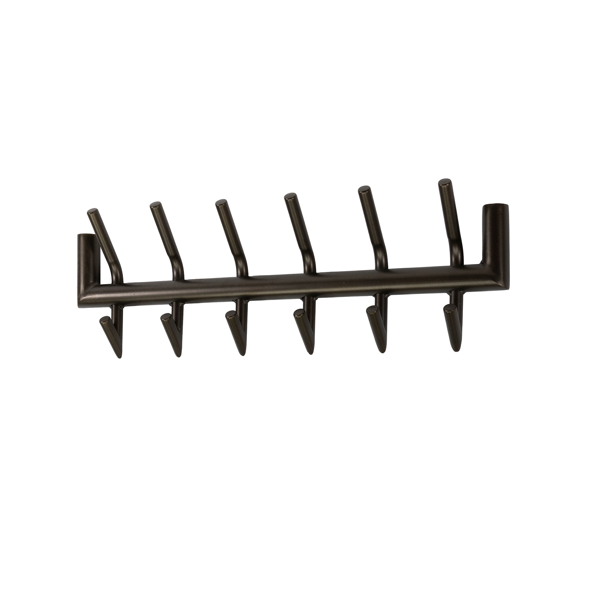 Kapstok Tubo 2x6 haken / Drift brown – afbeelding 3