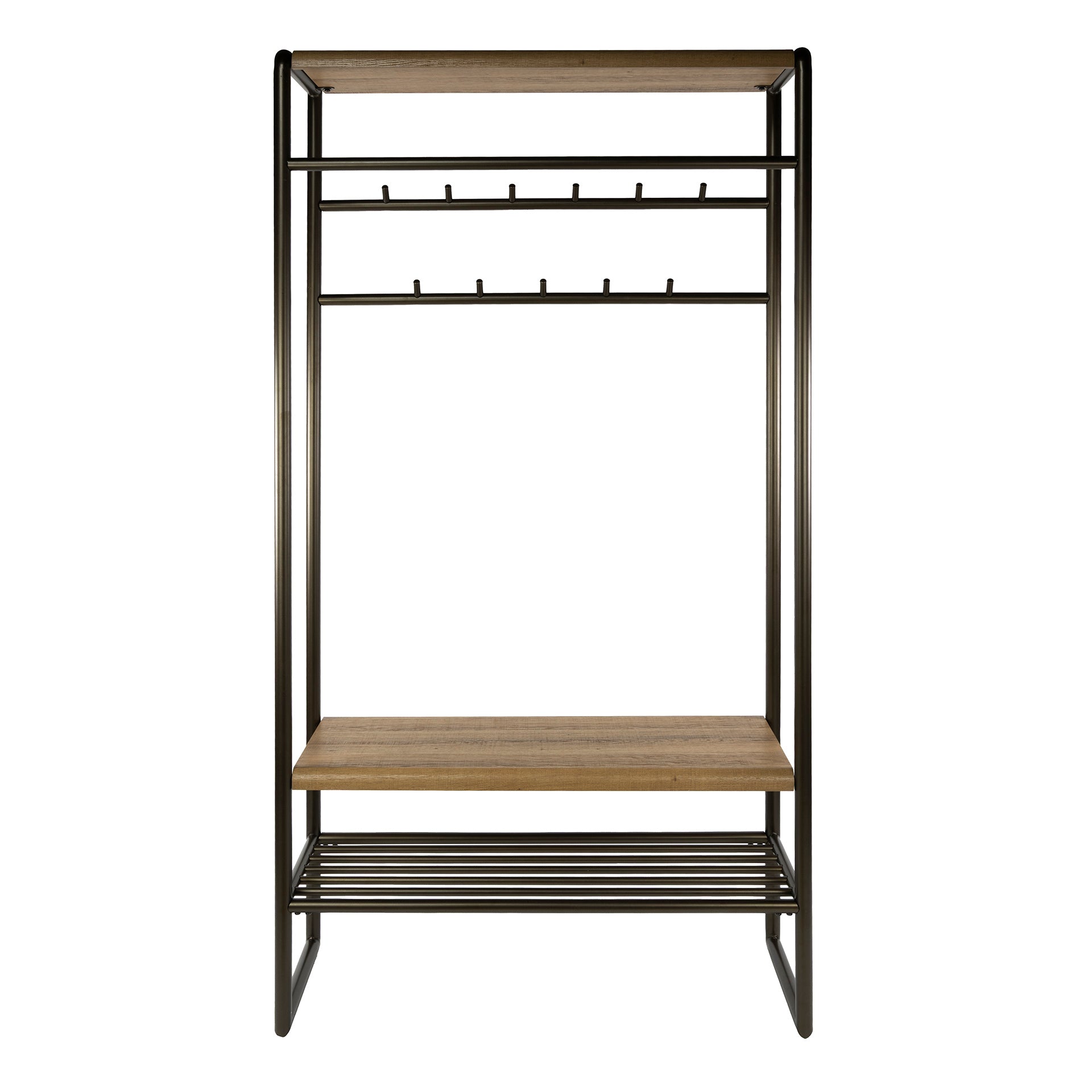 Garderobemeubel Luno 100cm / Drift brown – afbeelding 2
