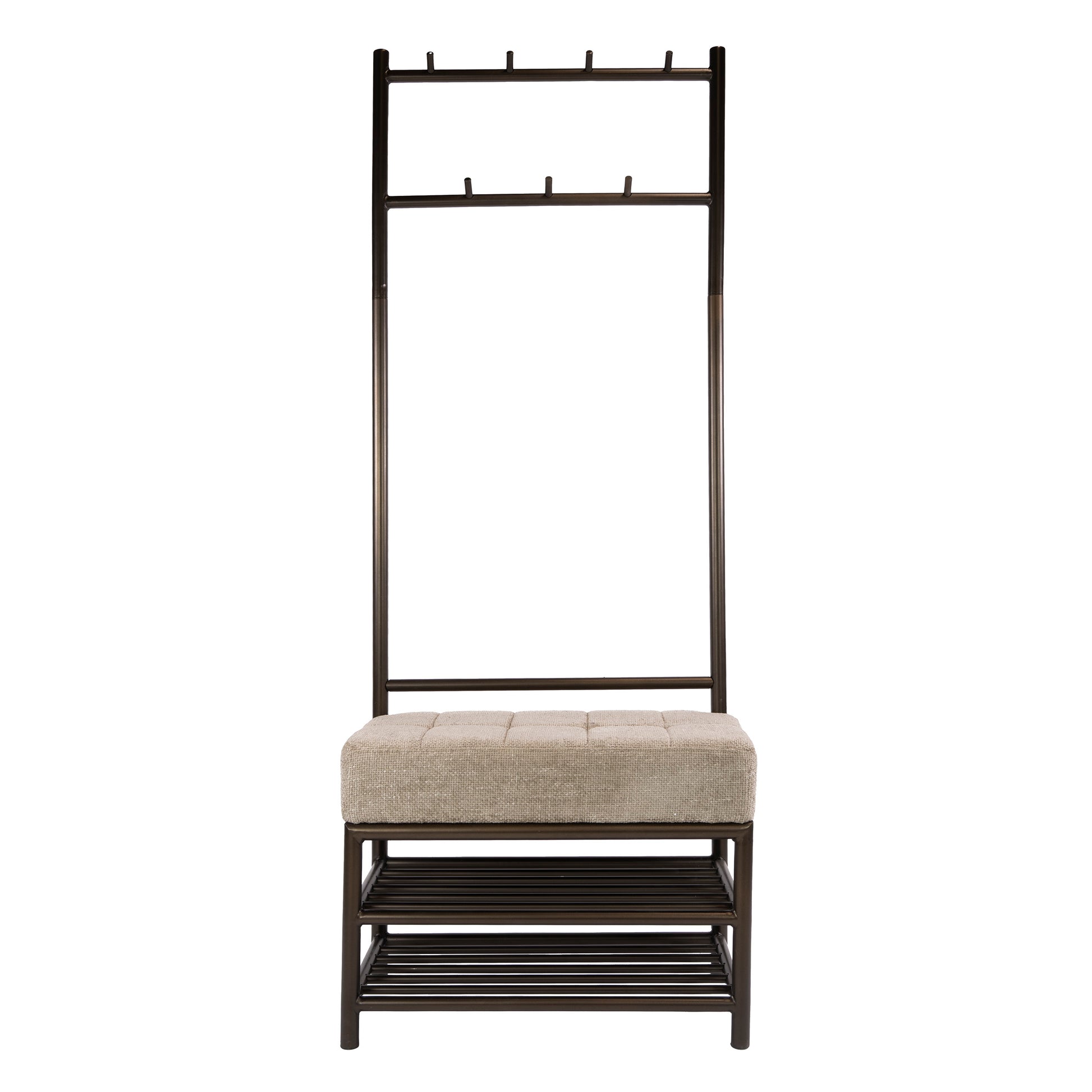 Garderobebank Luno 70cm / Drift brown – afbeelding 3