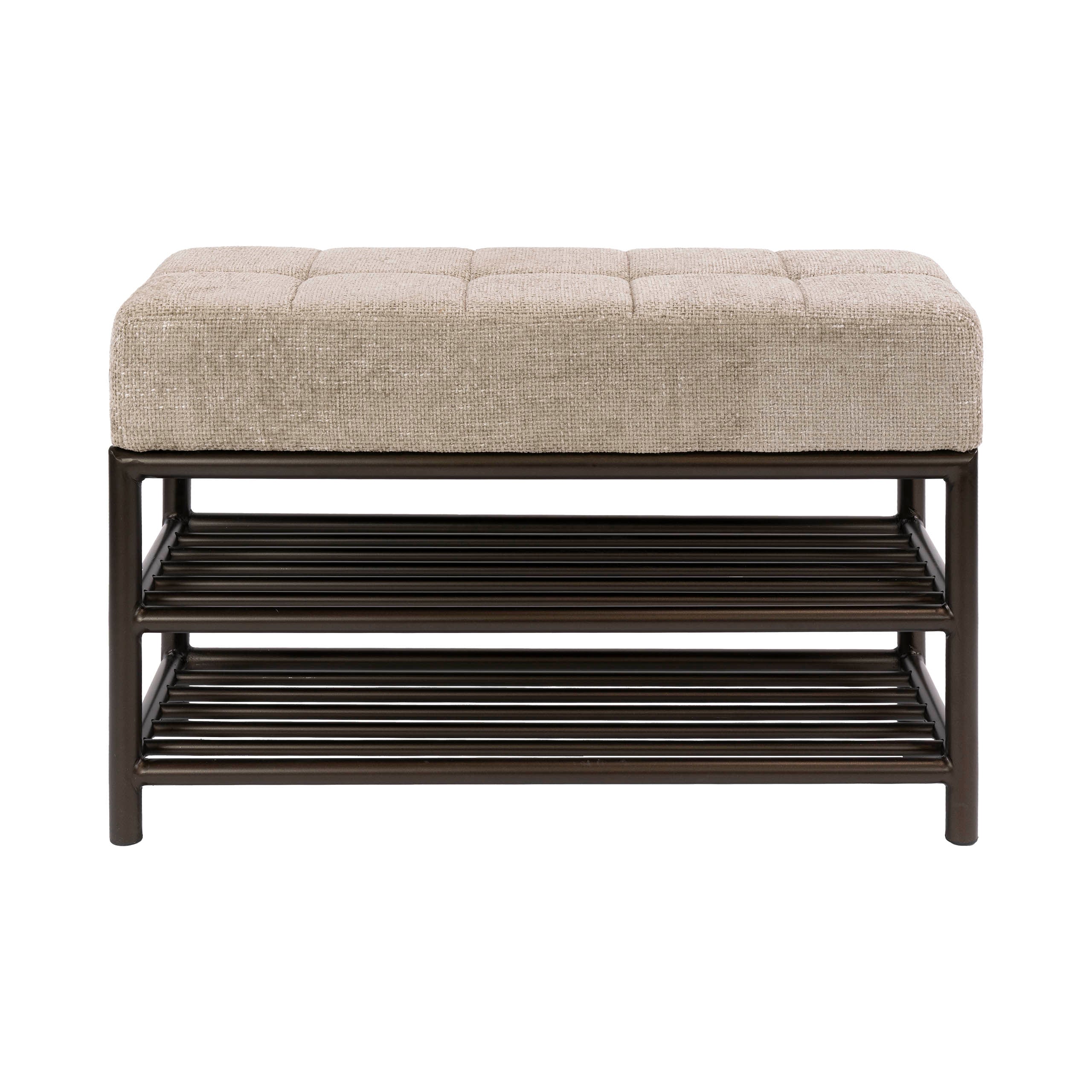 Schoenenbank Terra 85cm / Drift brown – afbeelding 3