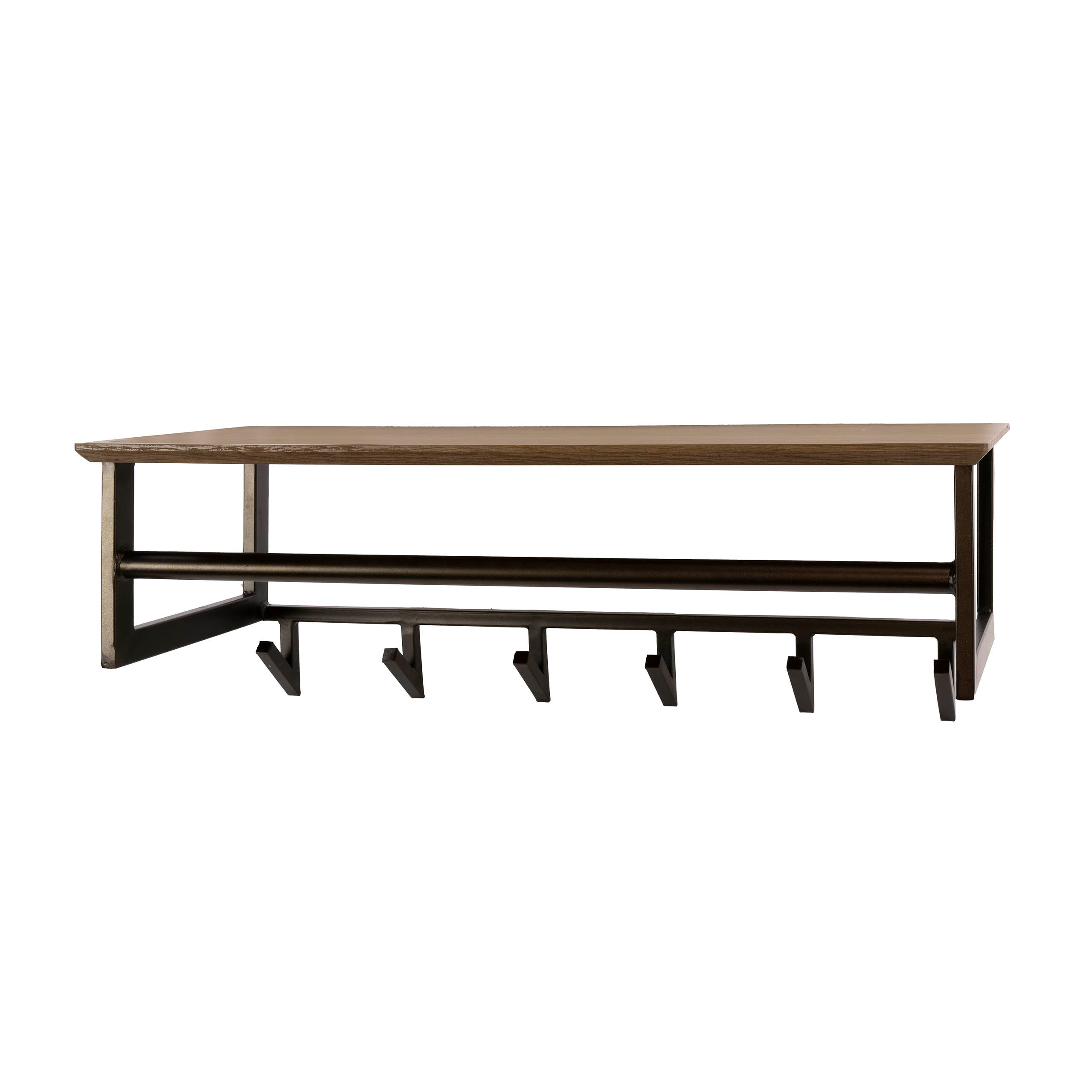 Kapstok Bruno 6 haken / Drift brown – afbeelding 3