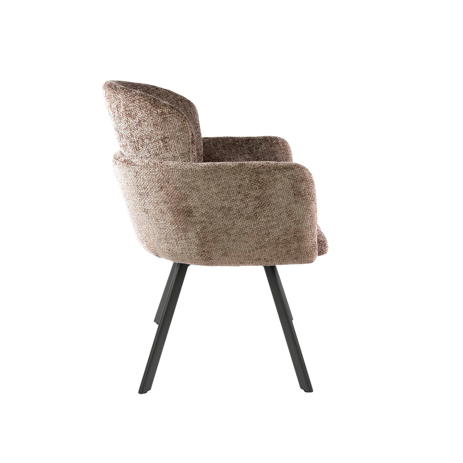 Armstoel Embrace draaibaar verpakt per 2 / Hoven champagne – afbeelding 7