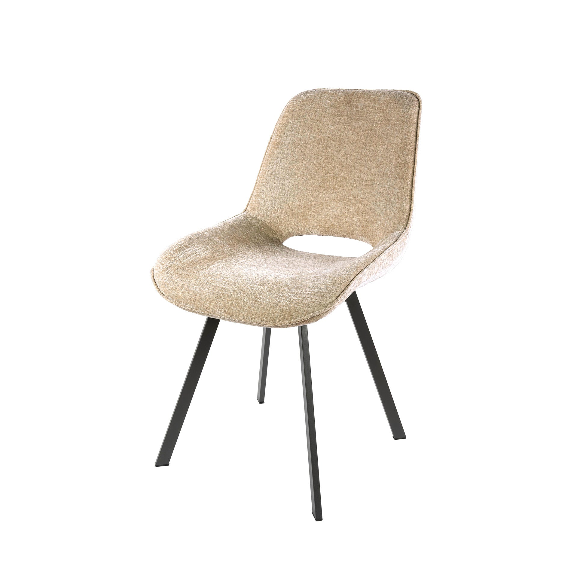 Stoel Swivel draaibaar verpakt per 4 / Jaroq zand – afbeelding 4