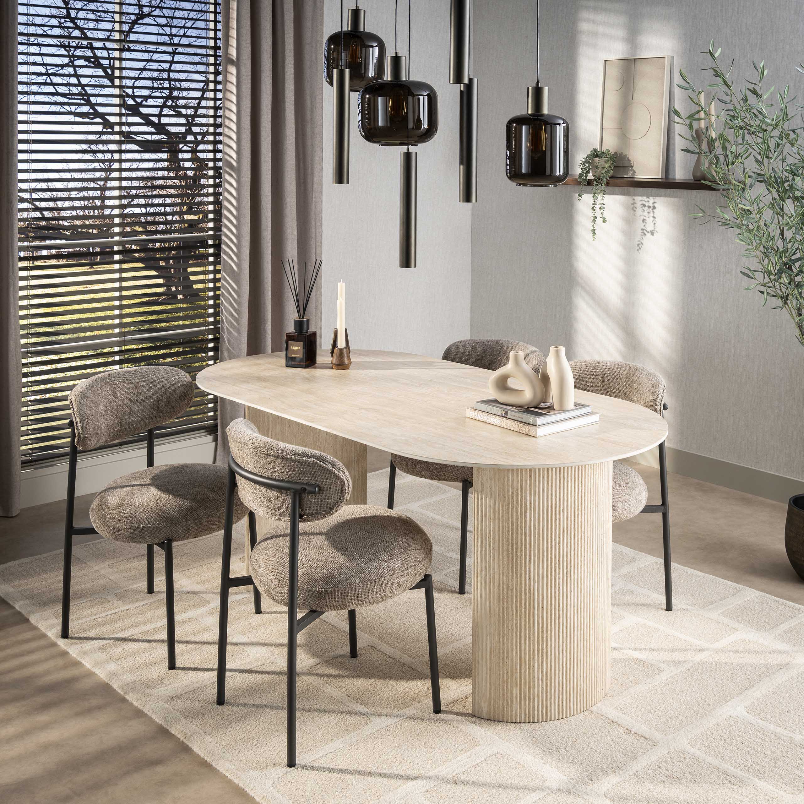 Stoel Round verpakt per 2 / Cargo zand – afbeelding 7