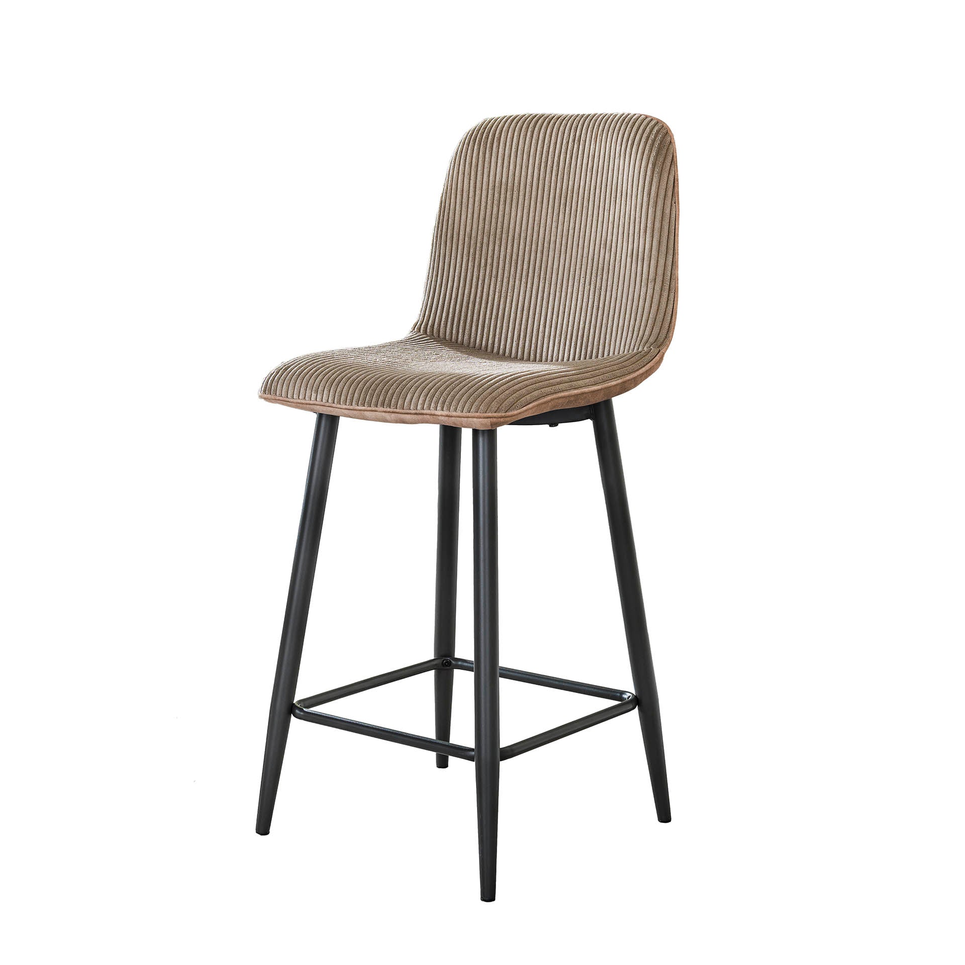 Barstoel Rib verpakt per 2 / Rock zand – afbeelding 4