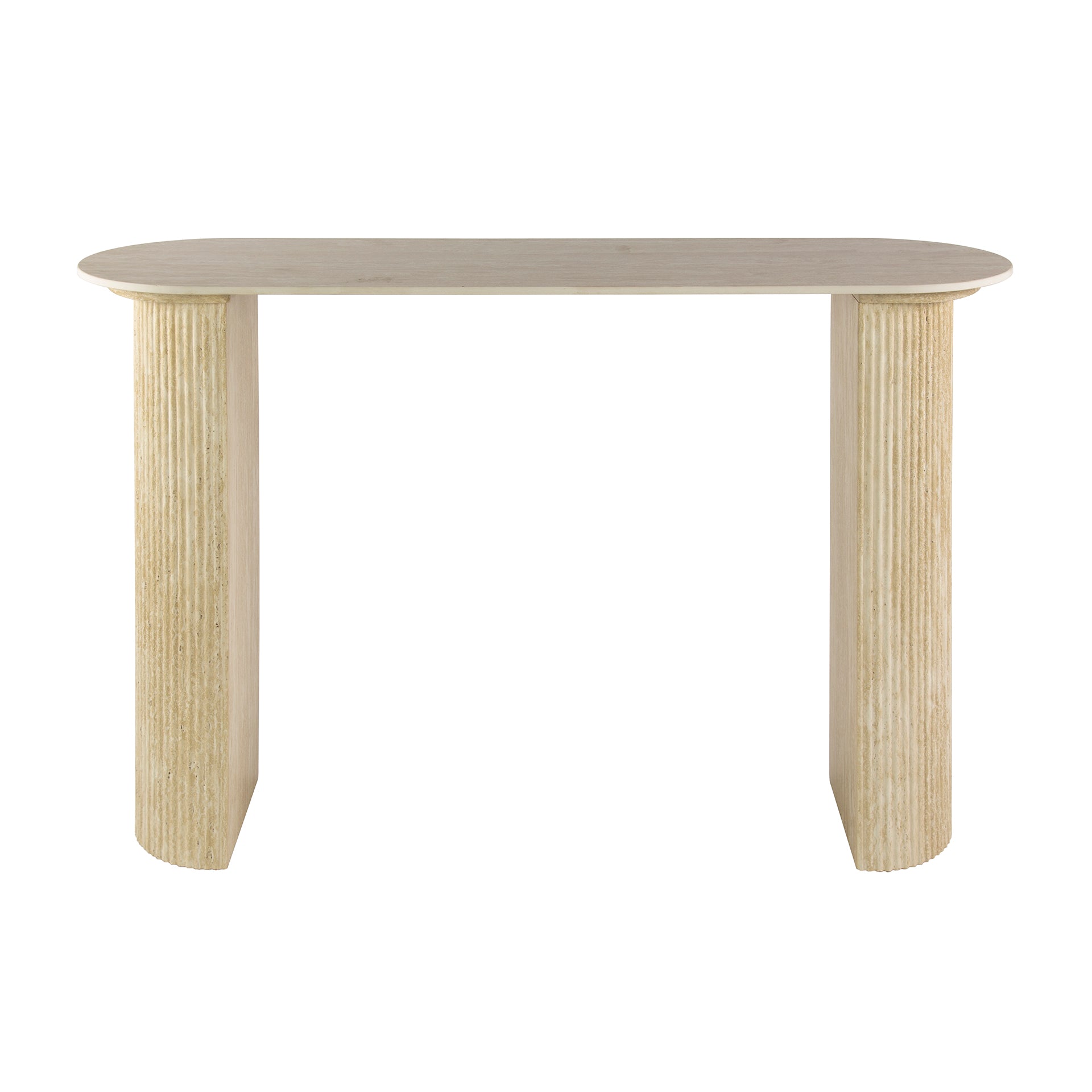 Hal/-kaptafel Romano Arch / Keramiek travertin – afbeelding 3