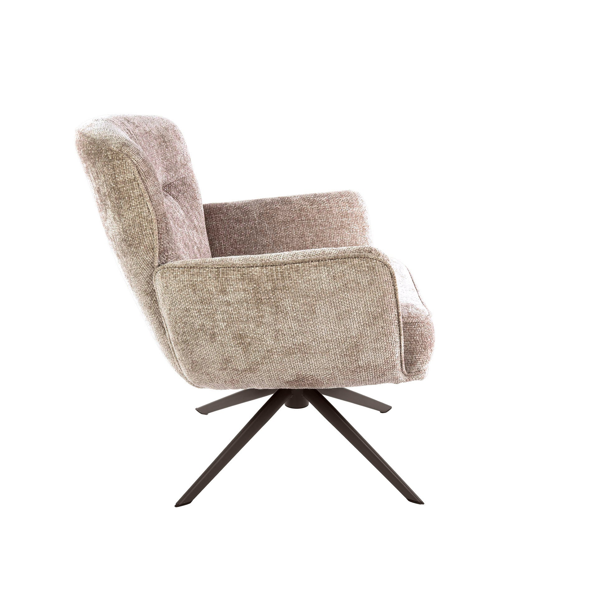 Fauteuil Forza draaibaar / Hoven zand-bruin – afbeelding 5