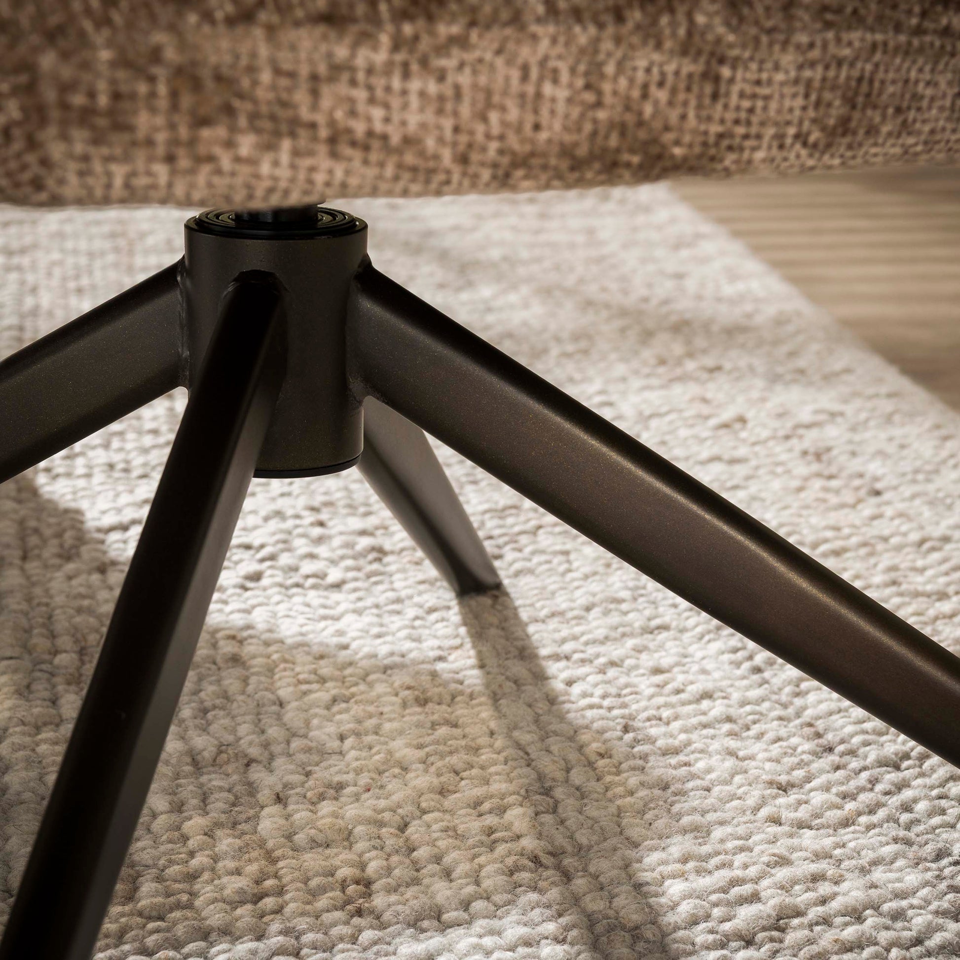 Fauteuil Flex draaibaar / Hoven champagne-bruin – afbeelding 3