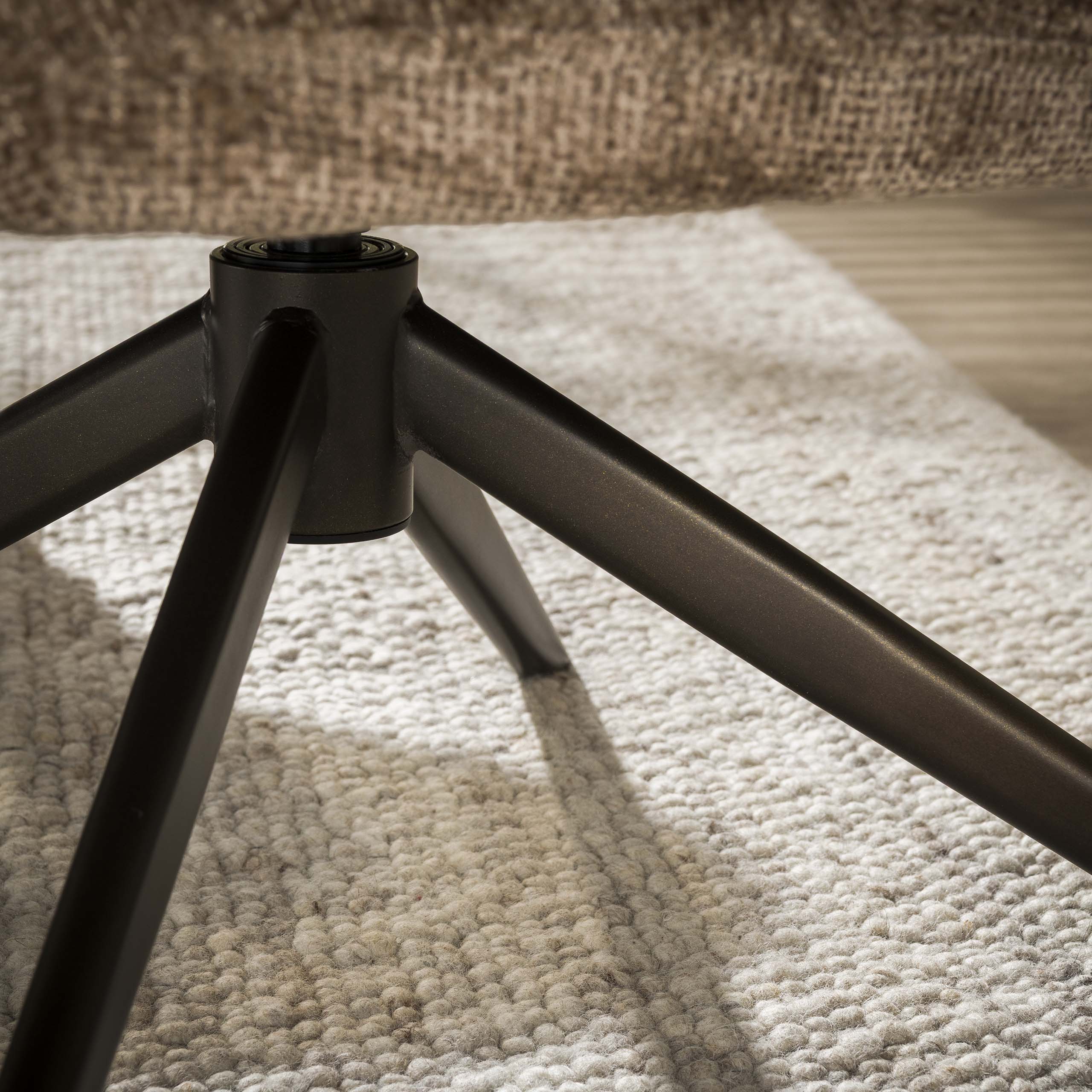 Fauteuil Flex draaibaar / Hoven champagne-bruin – afbeelding 3