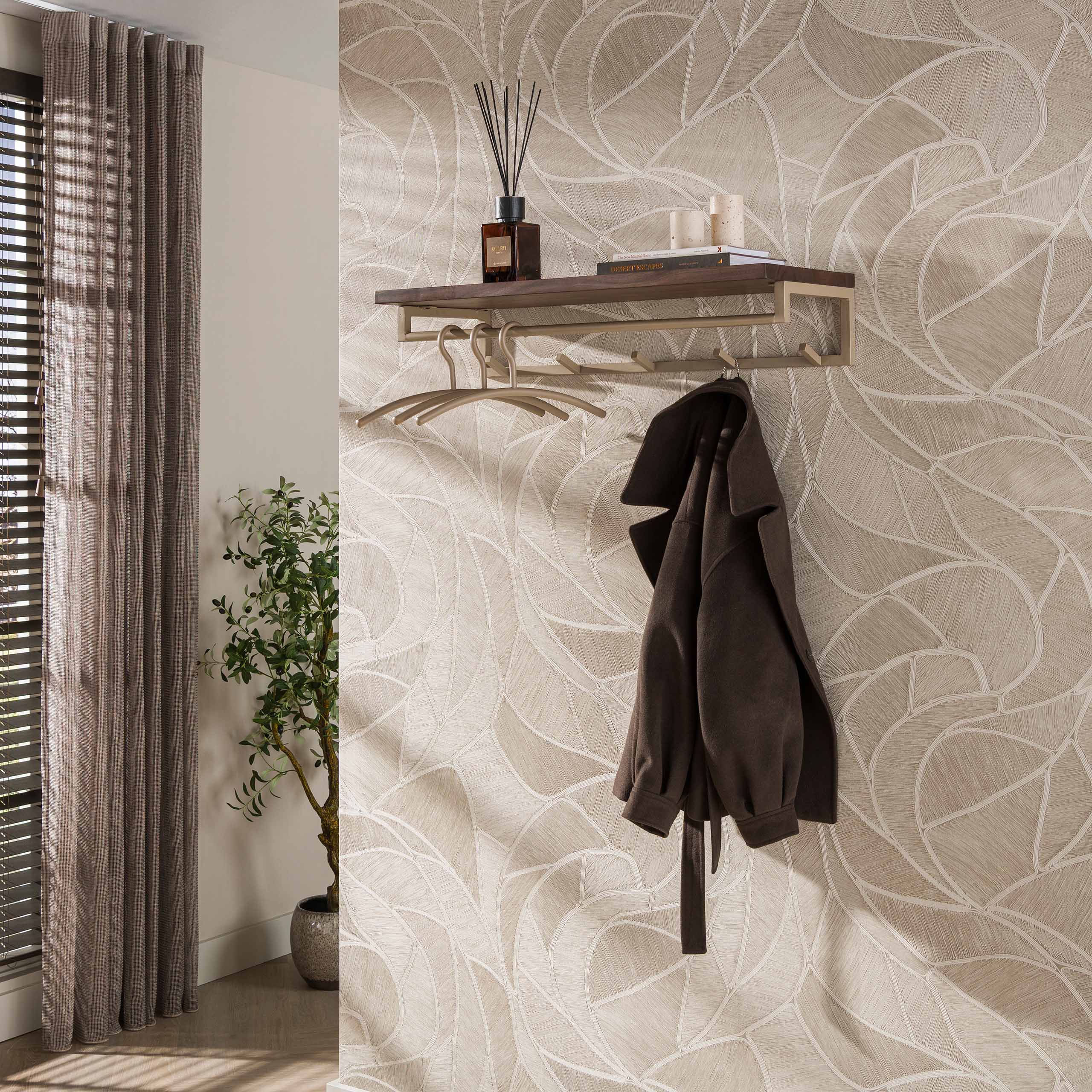 Kapstok Dune 5 haken / Beige – afbeelding 1