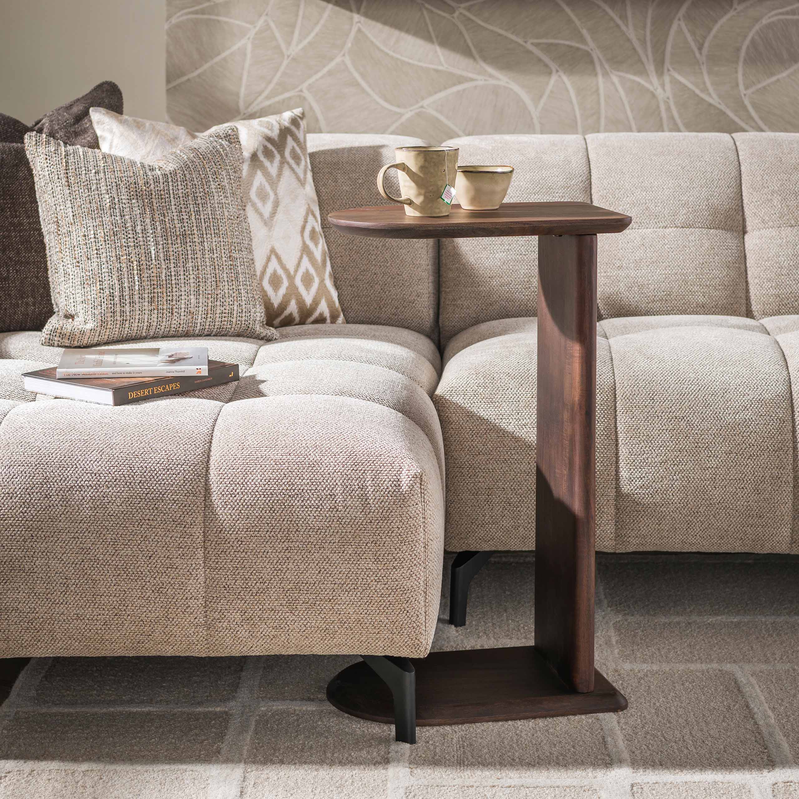 Overzettafel Mova / Massief acacia bruin – afbeelding 2