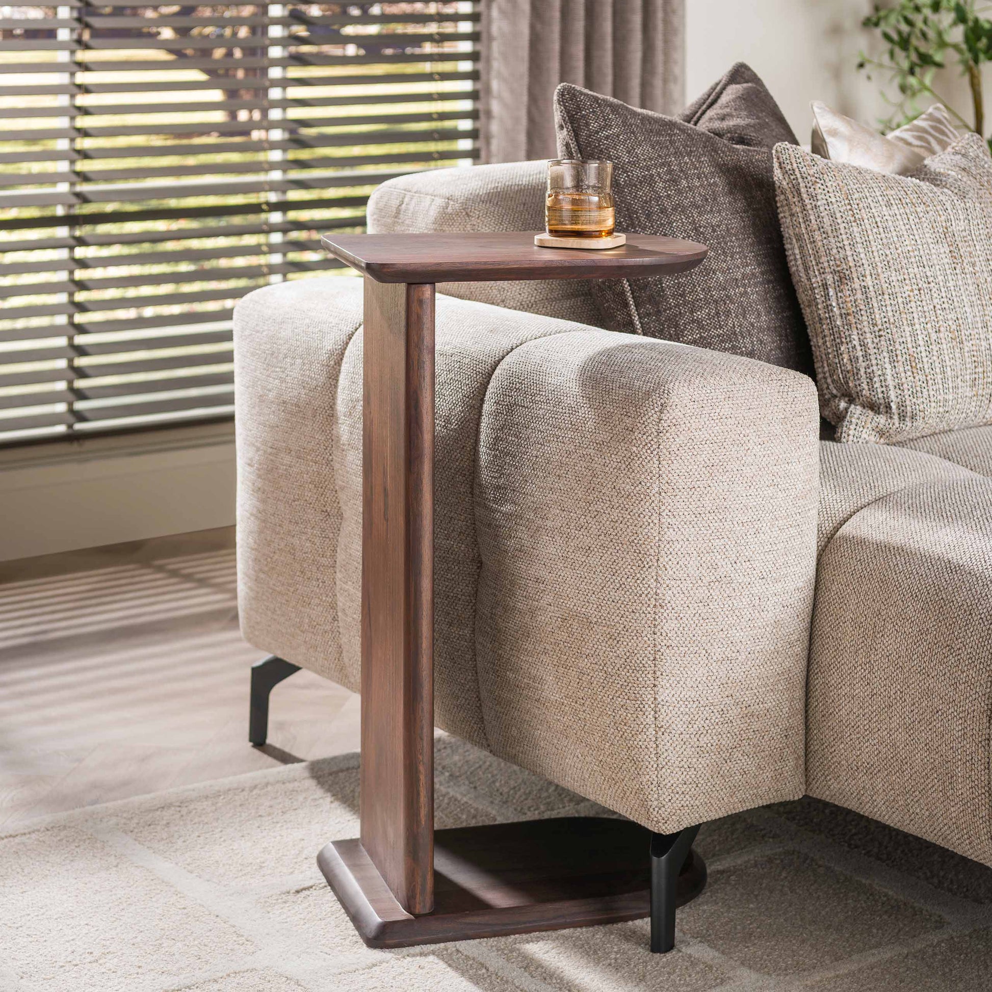 Overzettafel Mova / Massief acacia bruin – afbeelding 4