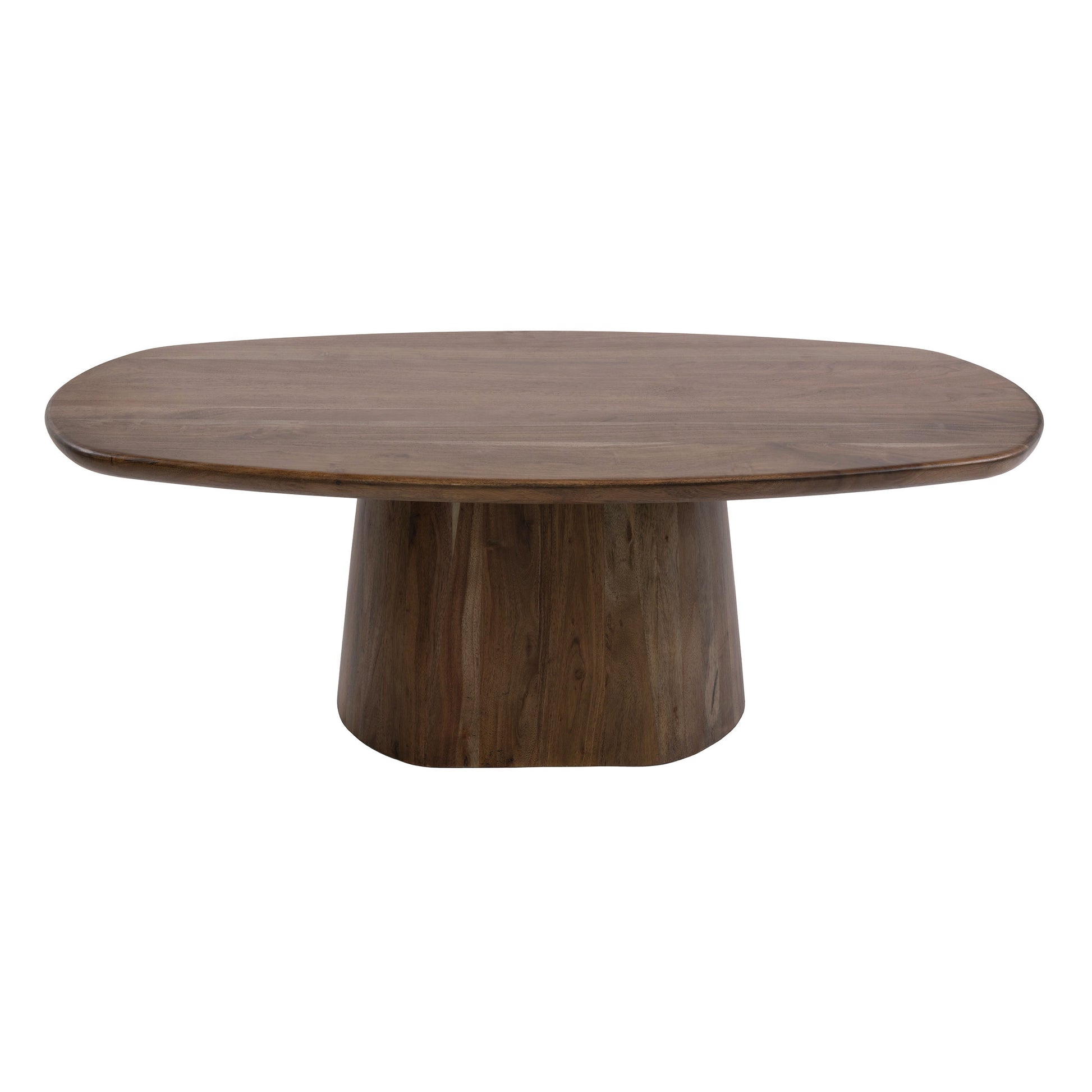 Salontafel Central 135cm / Massief acacia bruin – afbeelding 5