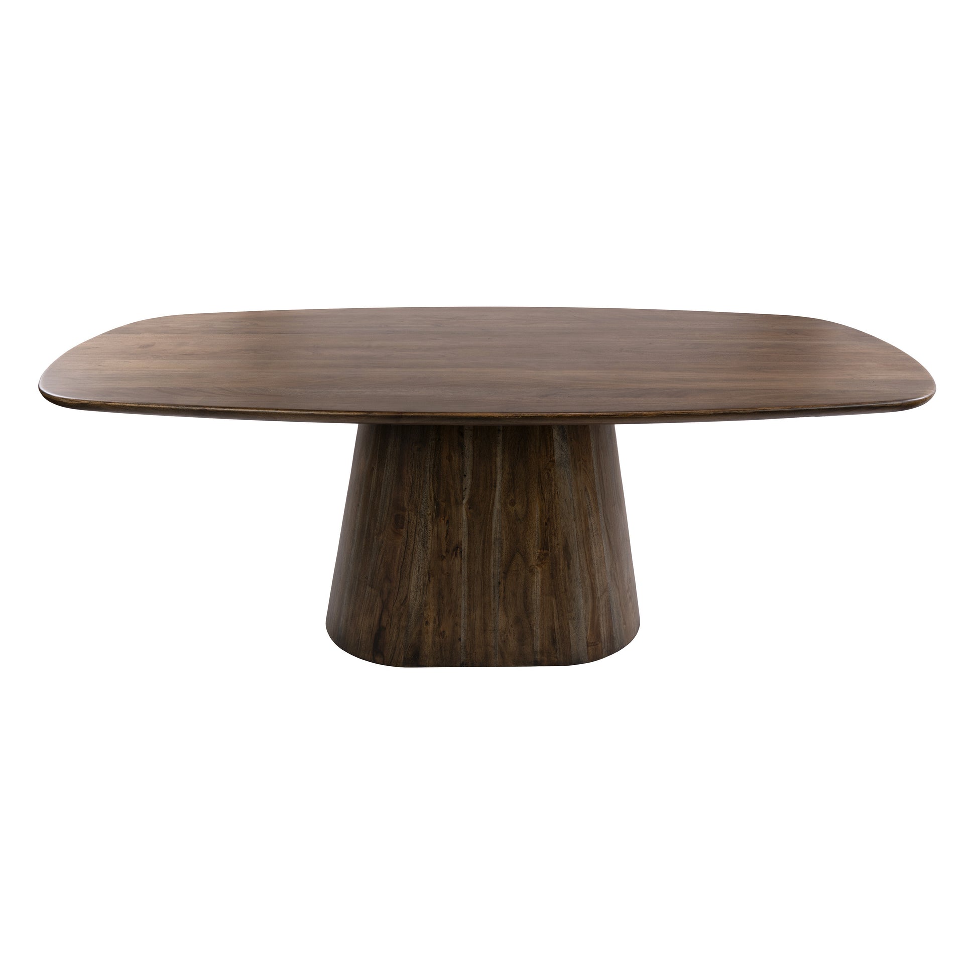 Eettafel Central deens ovaal 215cm / Massief acacia bruin – afbeelding 7
