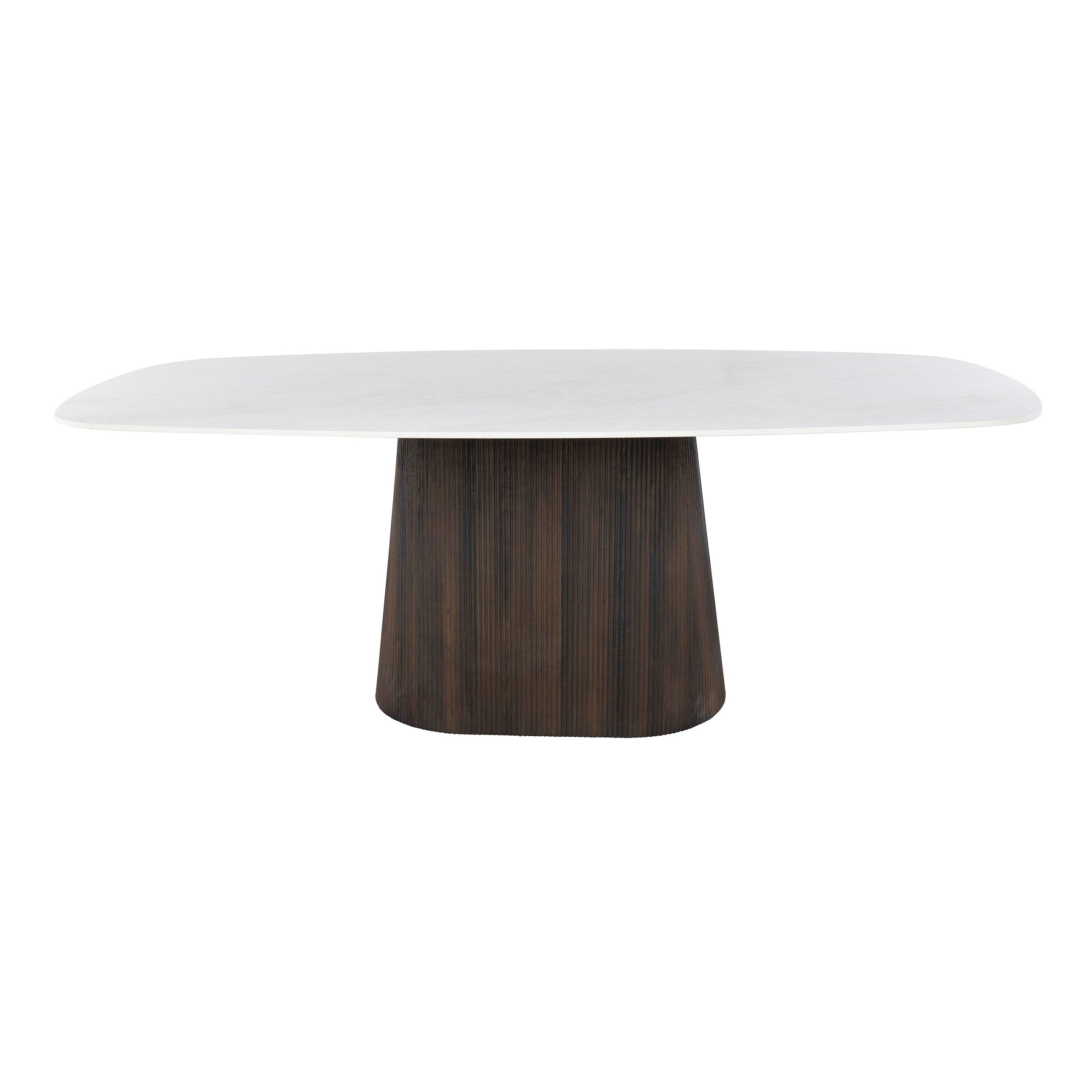 Eettafel Ceramo Centro deens ovaal 215cm / 3D keramiek Taj Mahal – afbeelding 6